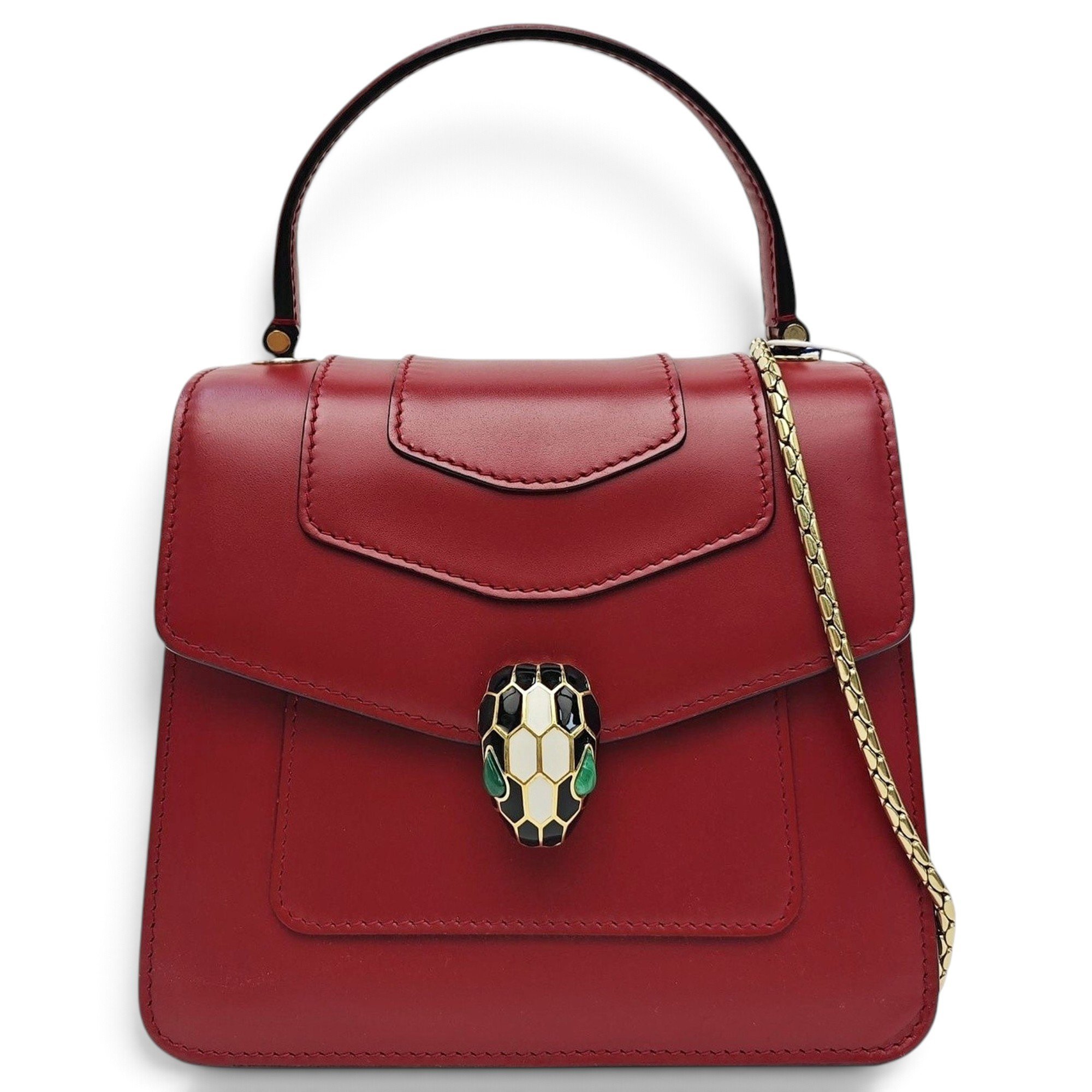 Leather handbag