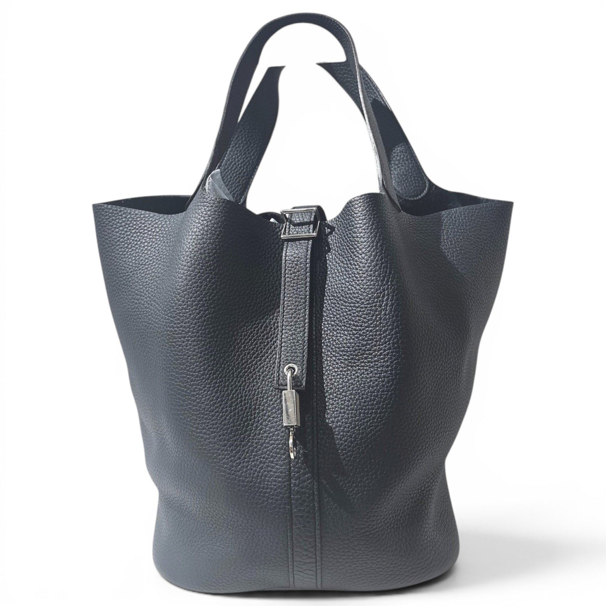 Picotin leather handbag