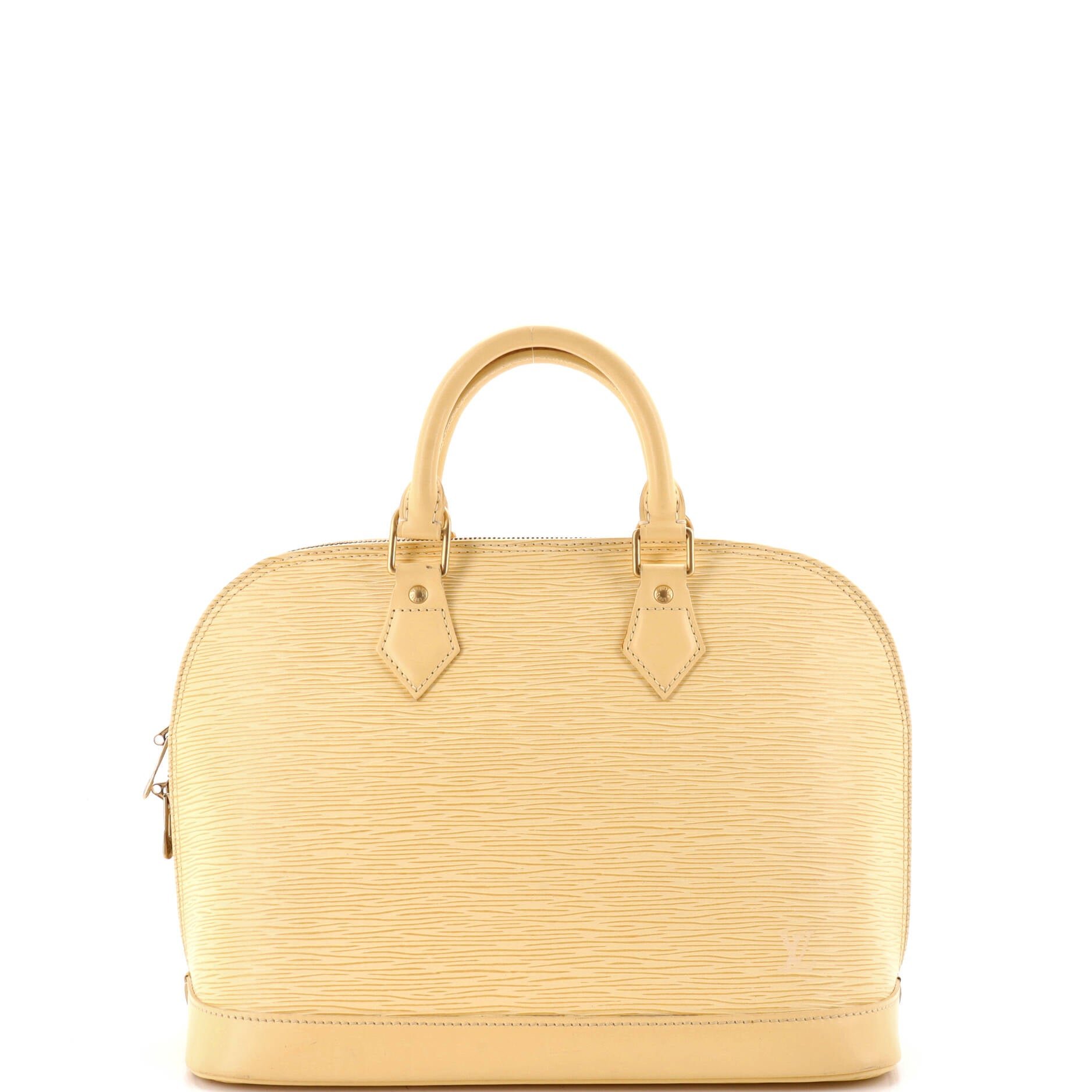 Vintage Alma Handbag Epi Leather PM