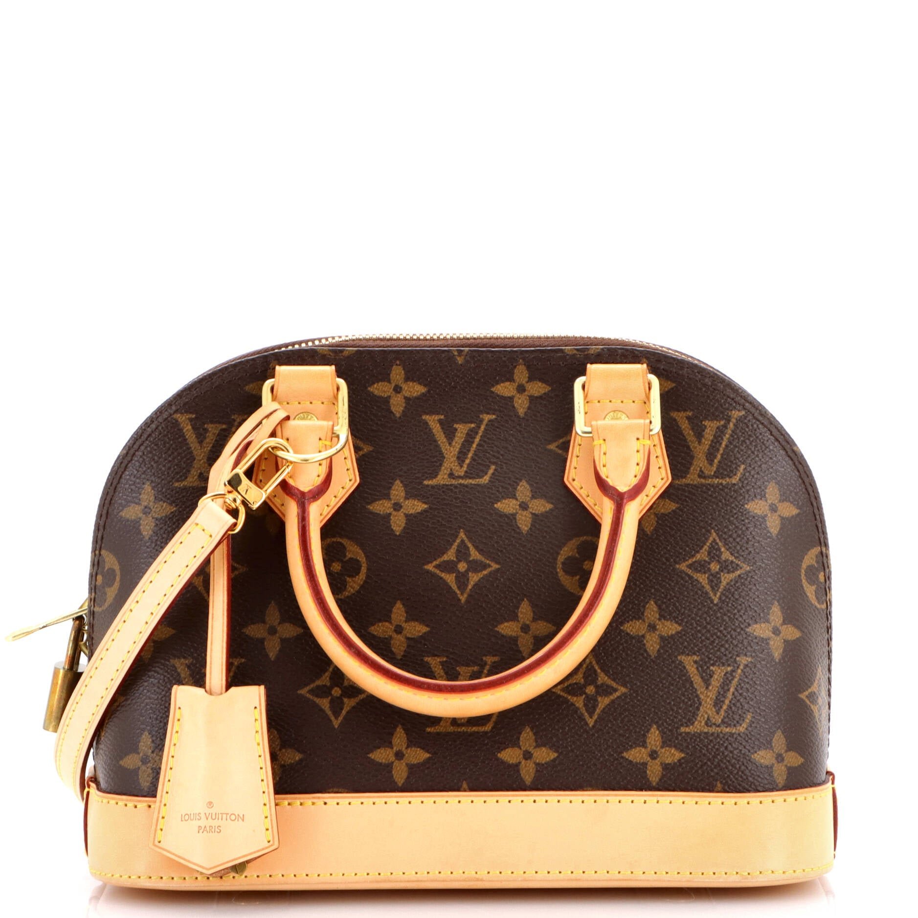 Alma Handbag Monogram Canvas BB