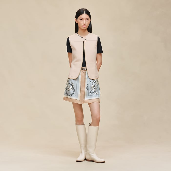 Equestrian Short Vest