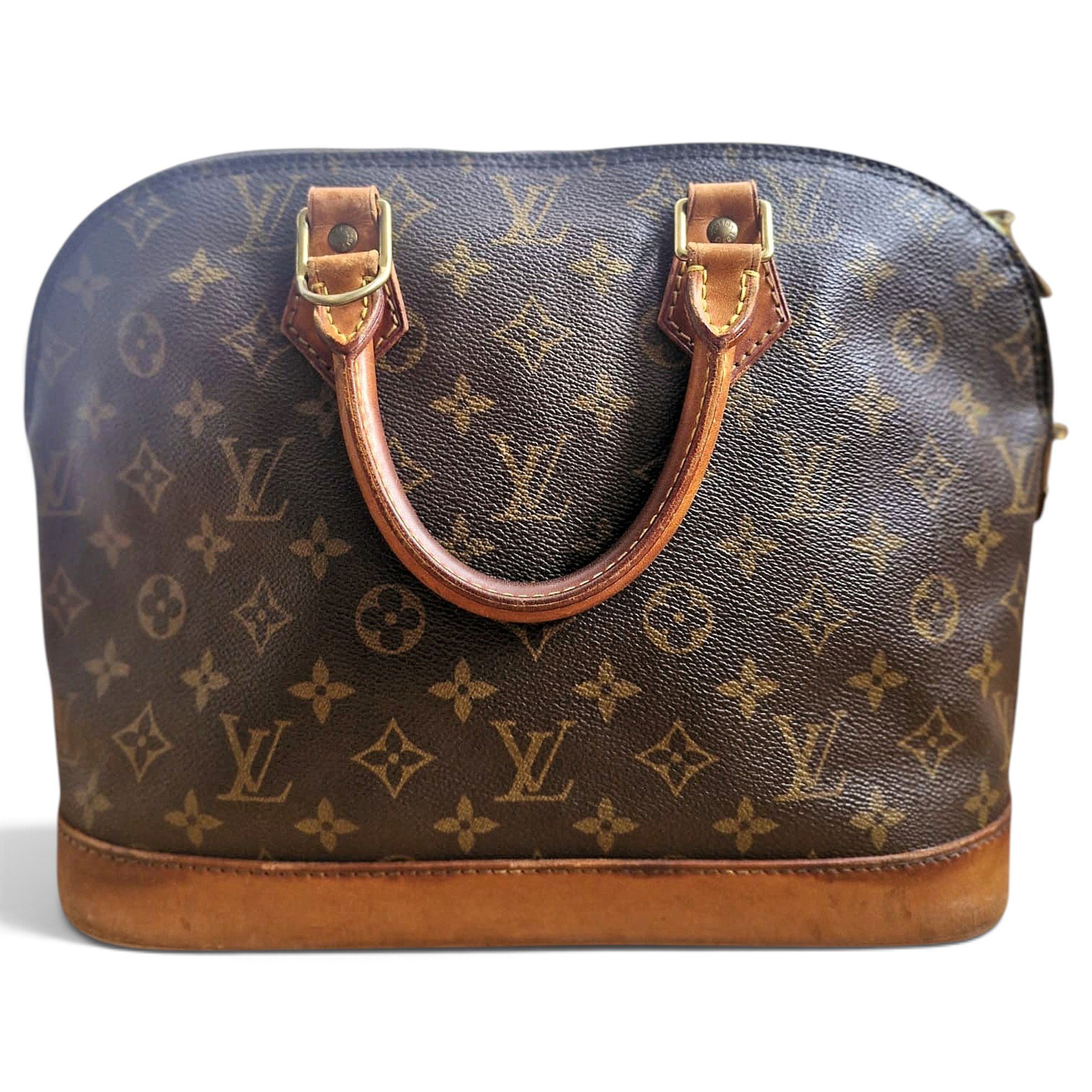 Alma leather handbag