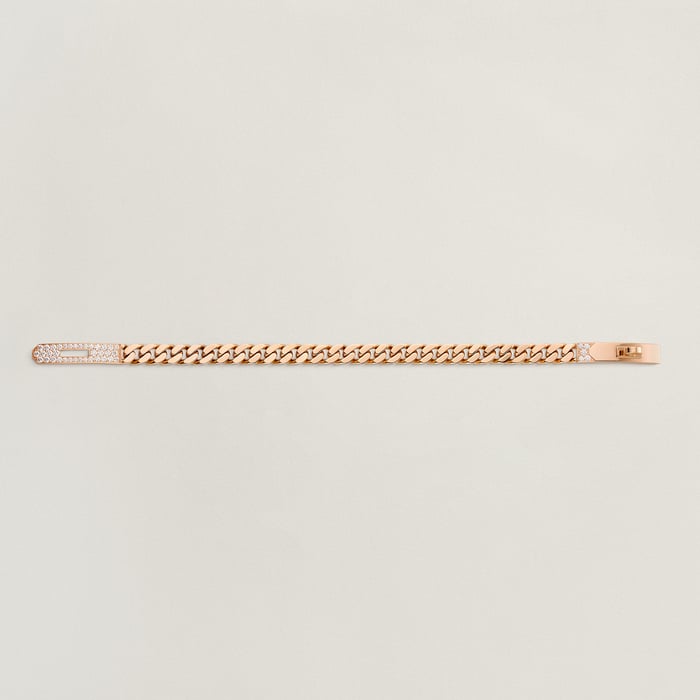 Sans Coloris Kelly Gourmette Bracelet, Very Small Model