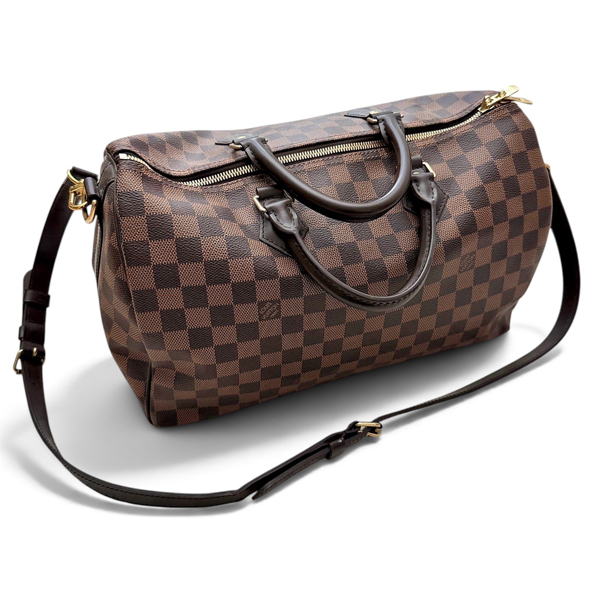 Speedy Bandoulière leather bag