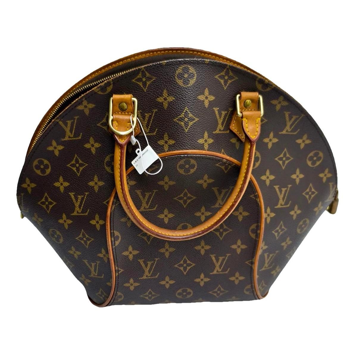Ellipse vinyl handbag