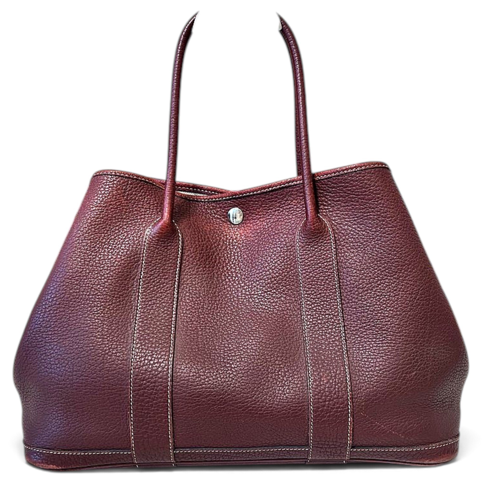 Garden Party leather tote