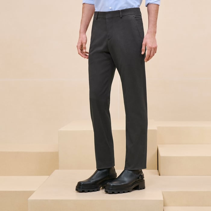 Anthracite Saint Germain Fitted Pants
