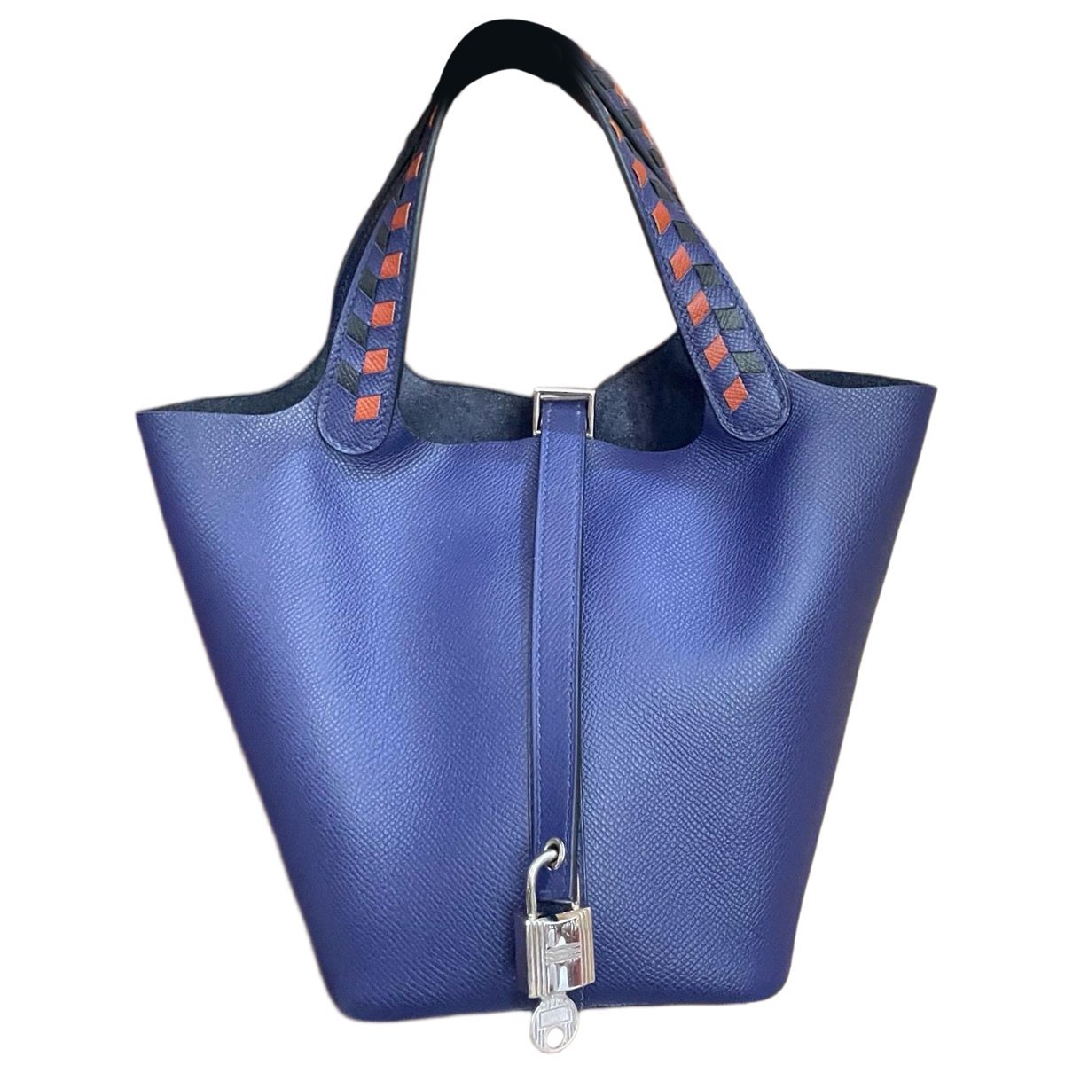 Picotin leather handbag