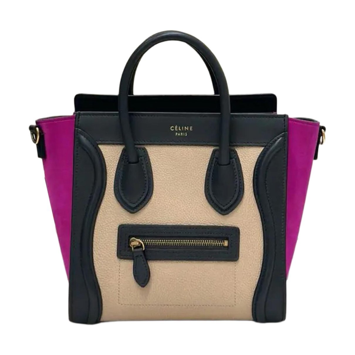 Nano Luggage leather tote
