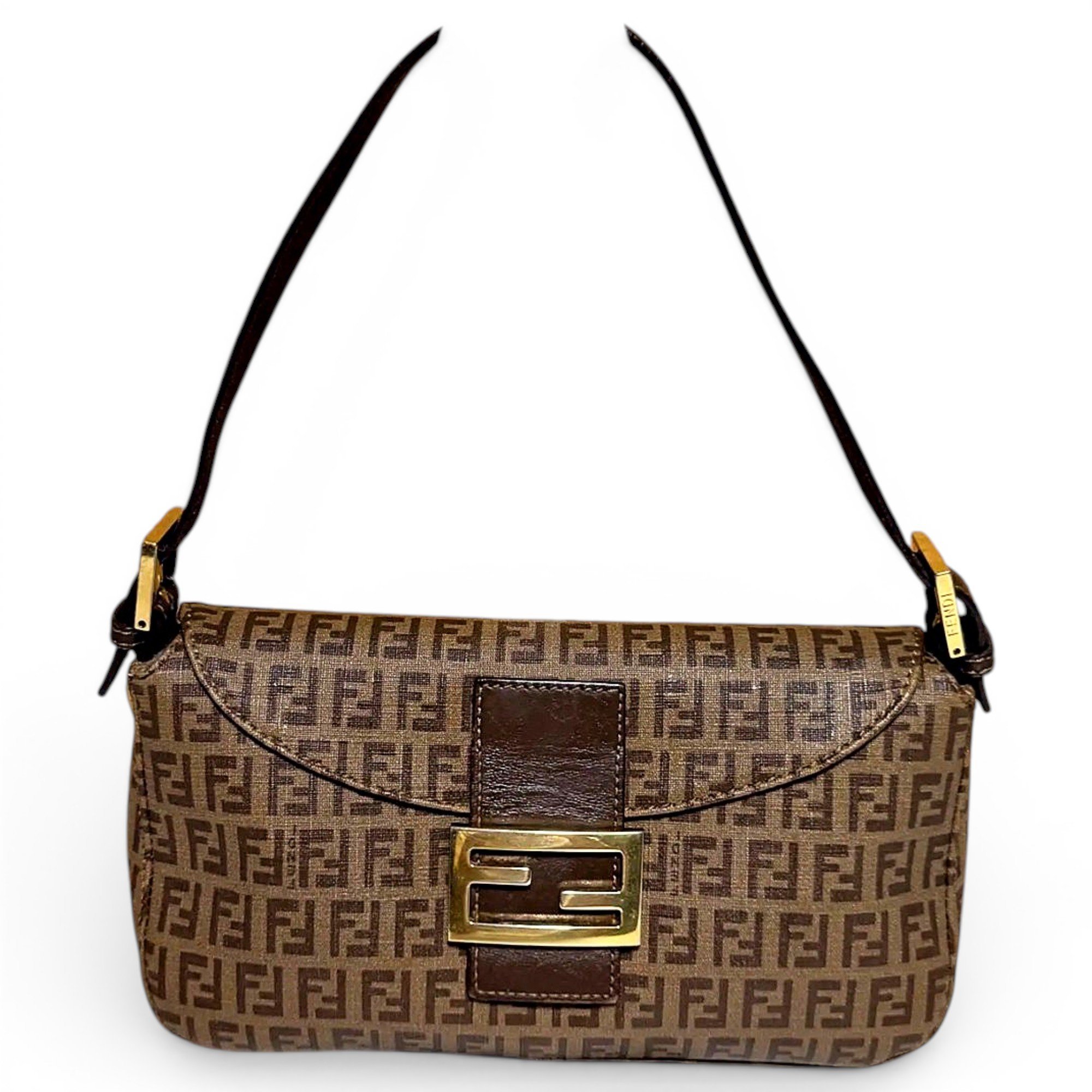 Baguette vinyl handbag