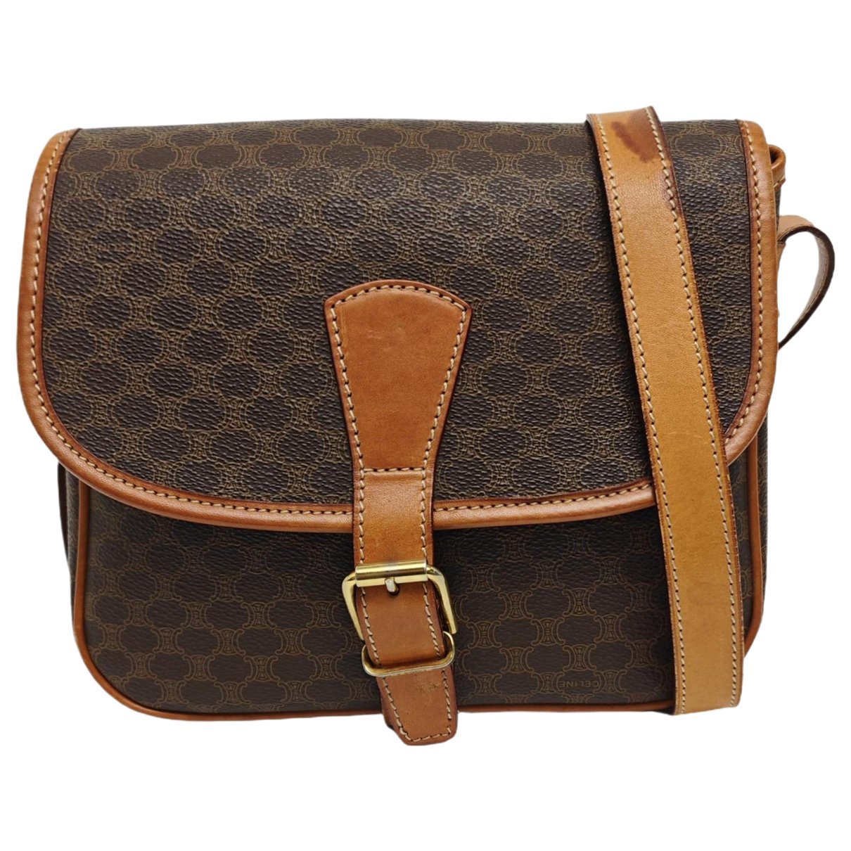 Leather crossbody bag