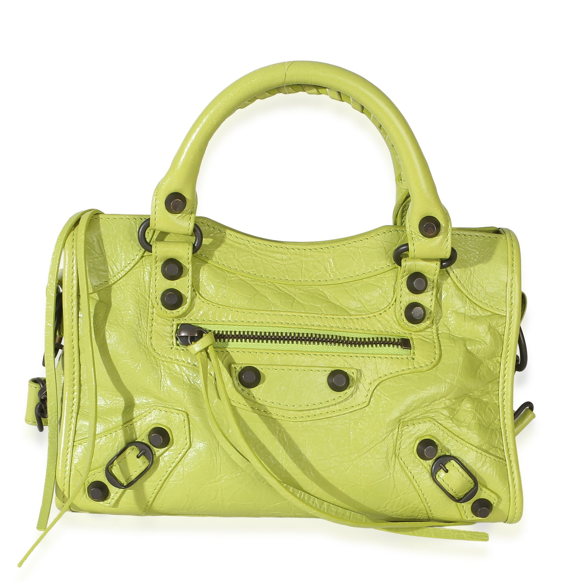Leather crossbody bag