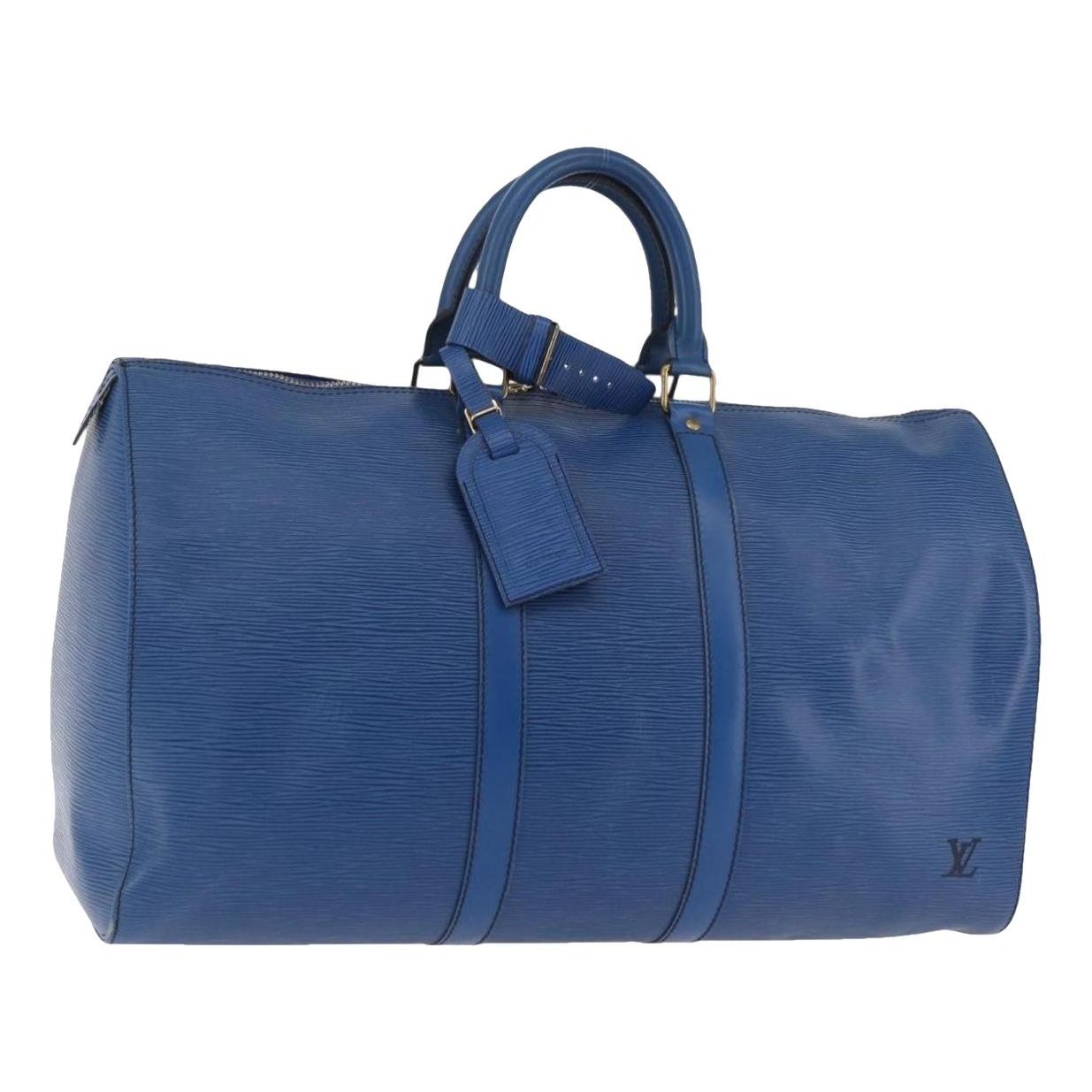 Keepall leather 24h bag