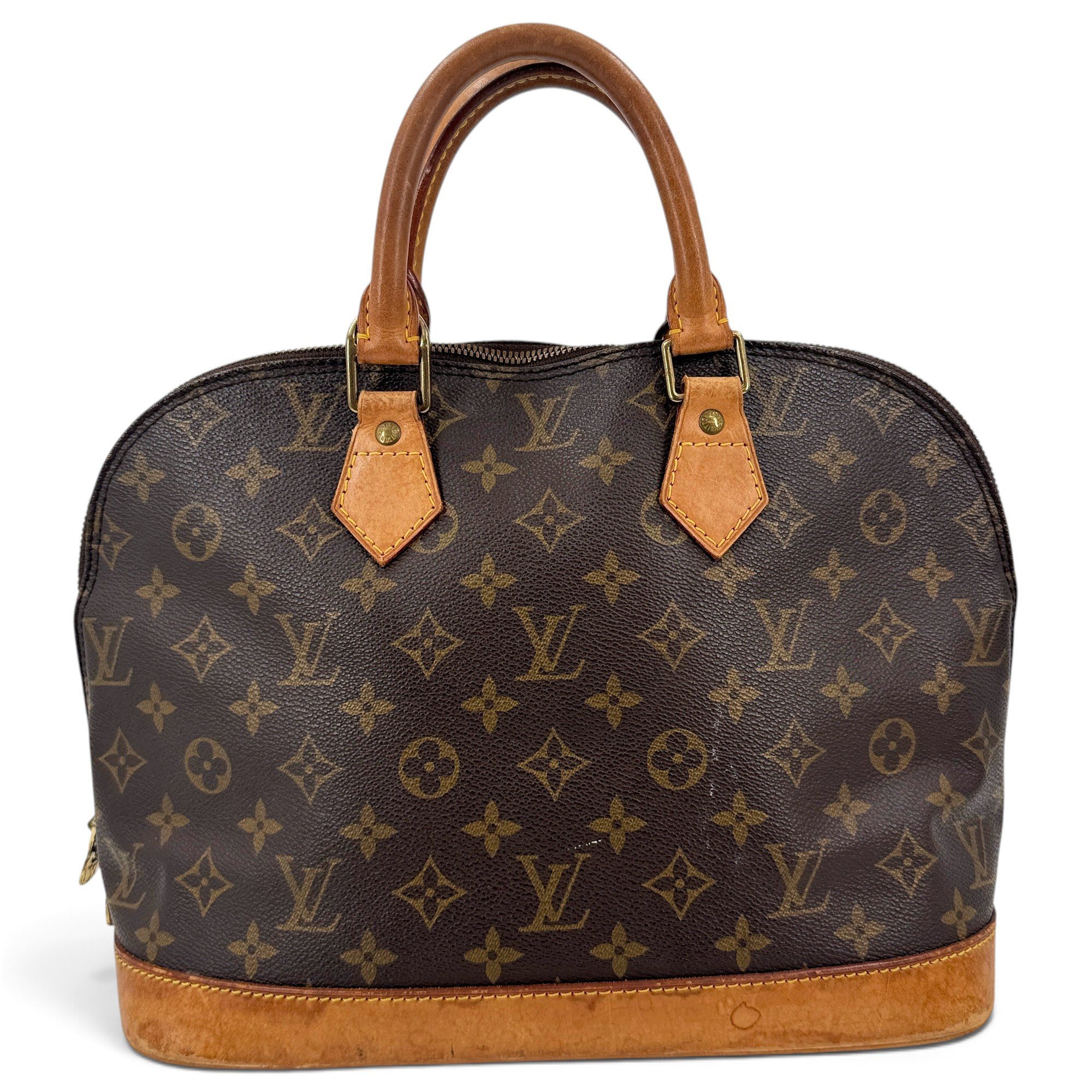 Alma leather handbag
