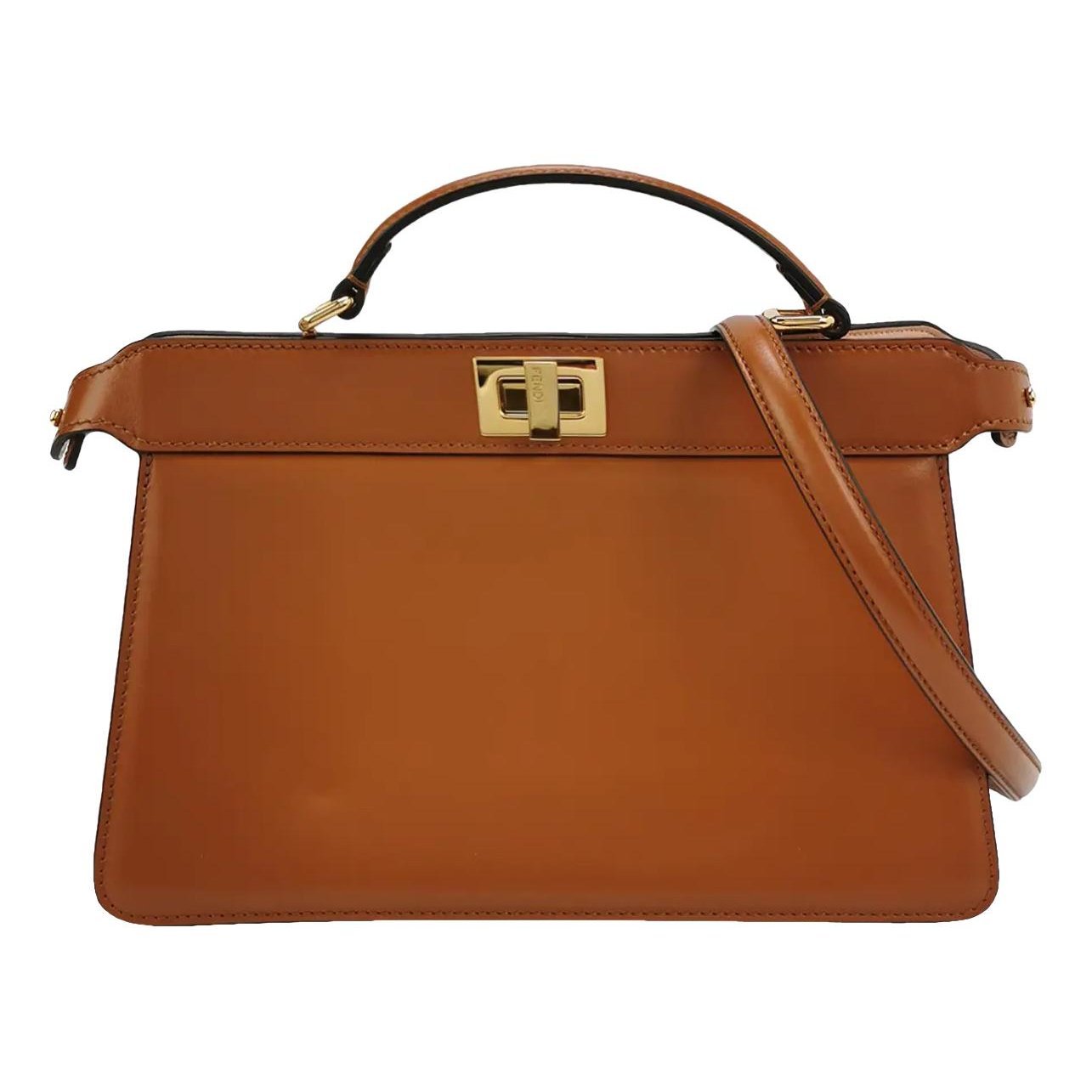 Peekaboo IseeU leather crossbody bag