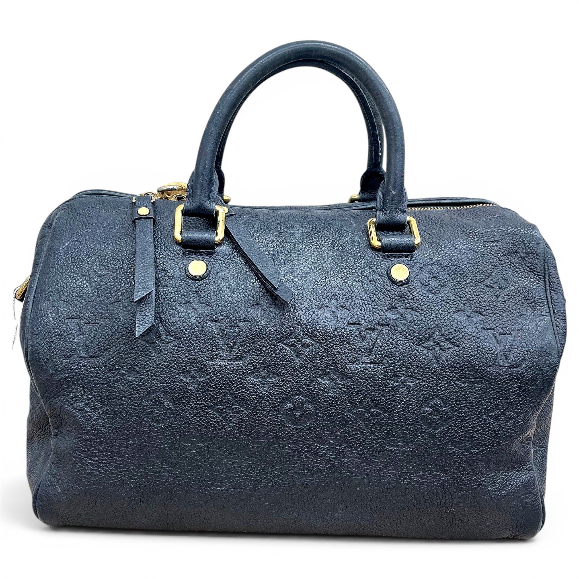 Speedy leather handbag