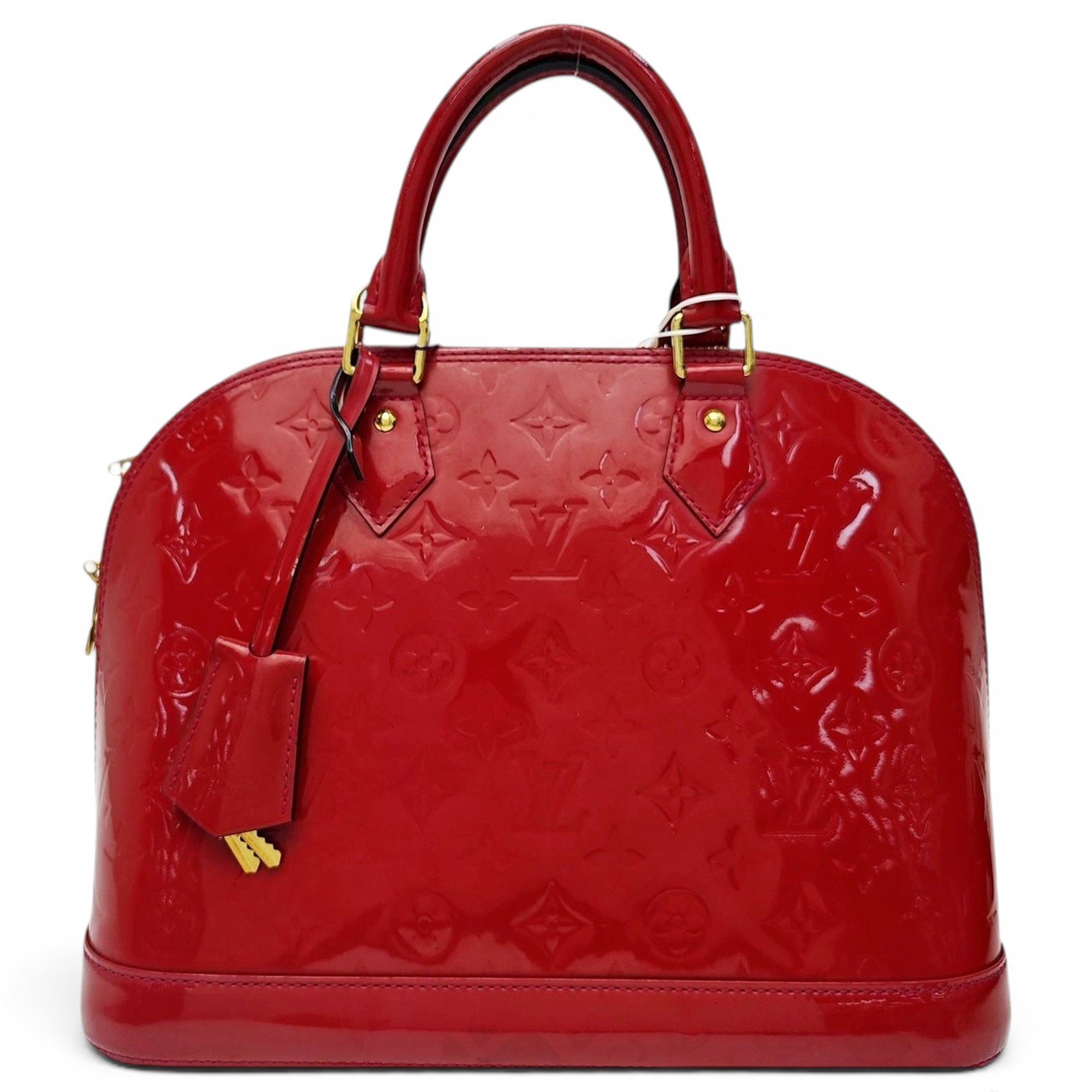 Alma patent leather handbag
