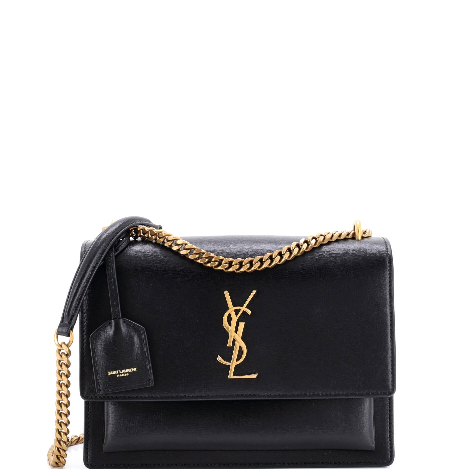 Sunset Crossbody Bag Leather Medium
