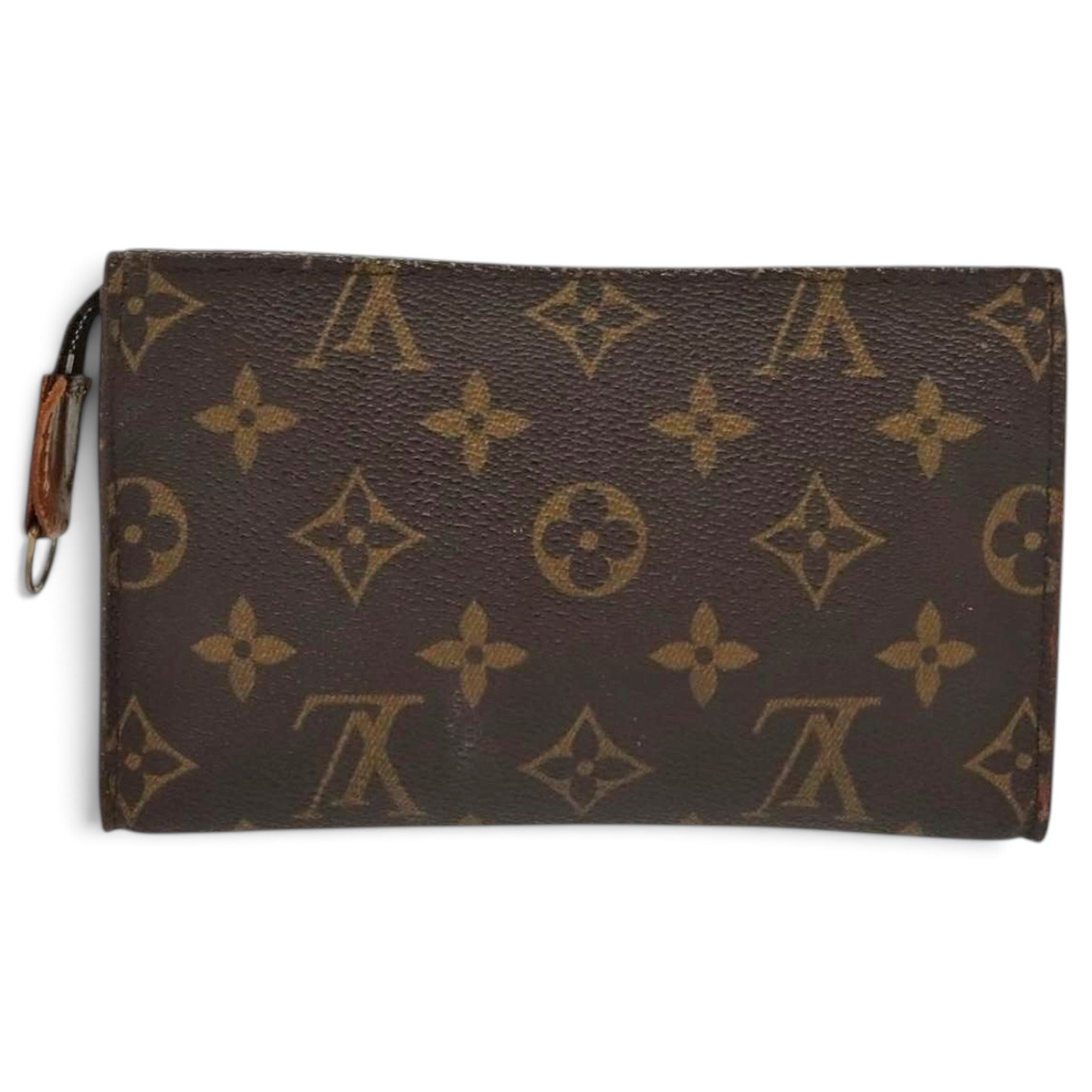 Leather vanity case