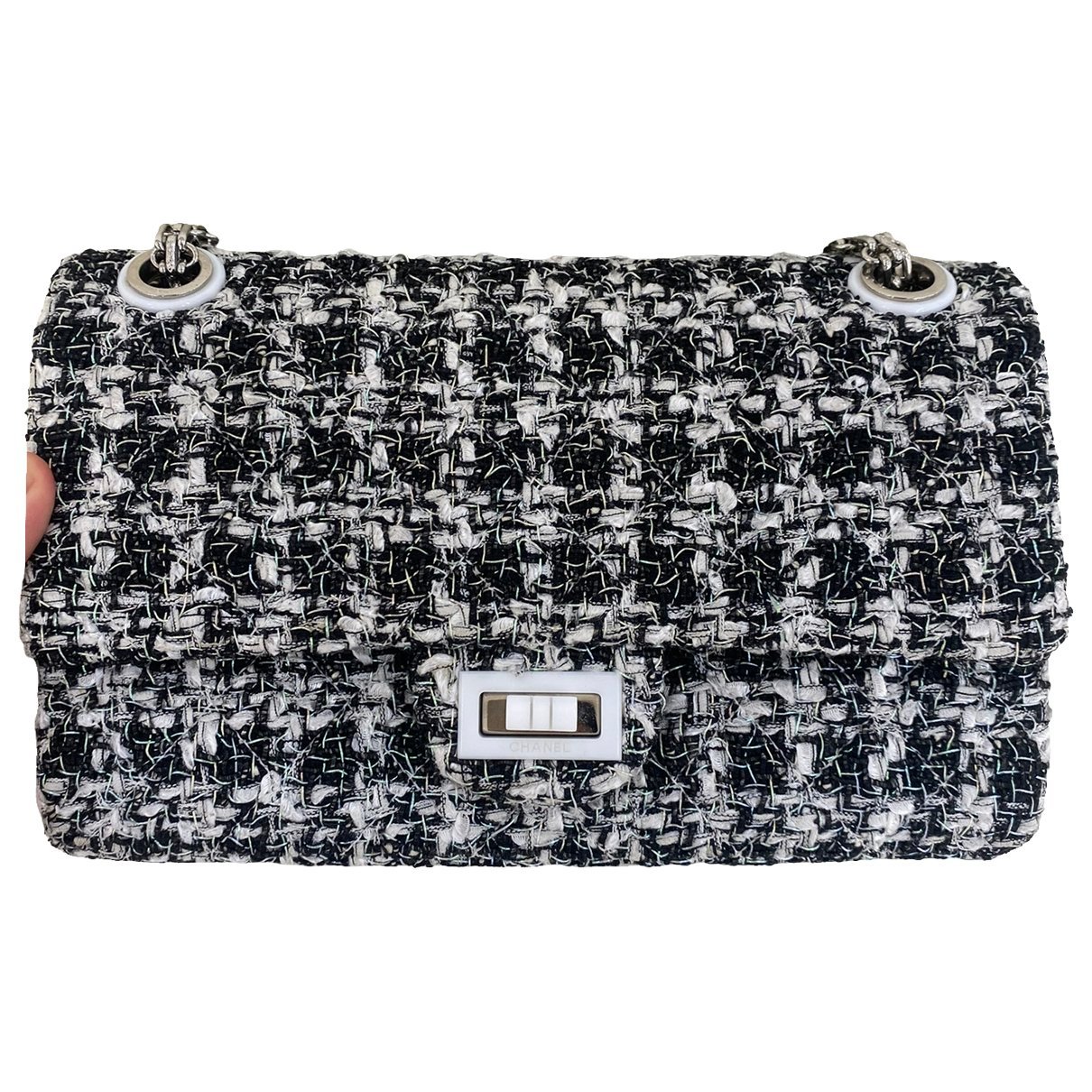 2.55 tweed crossbody bag