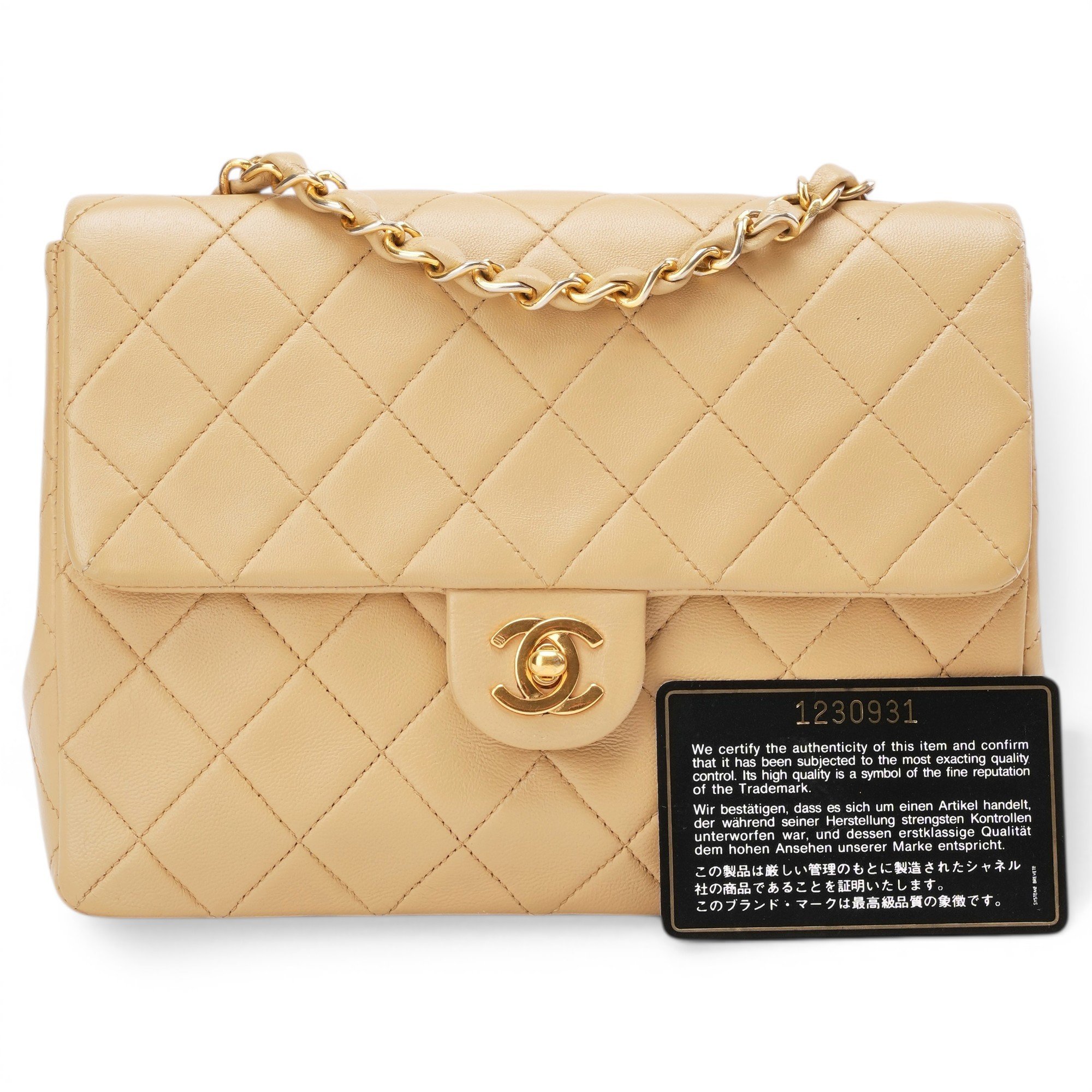 Leather handbag