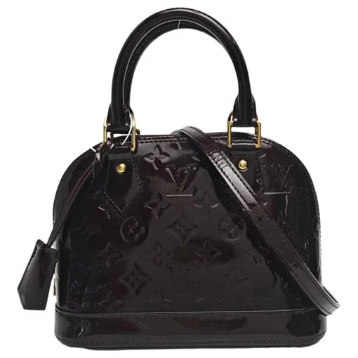 Alma BB patent leather handbag