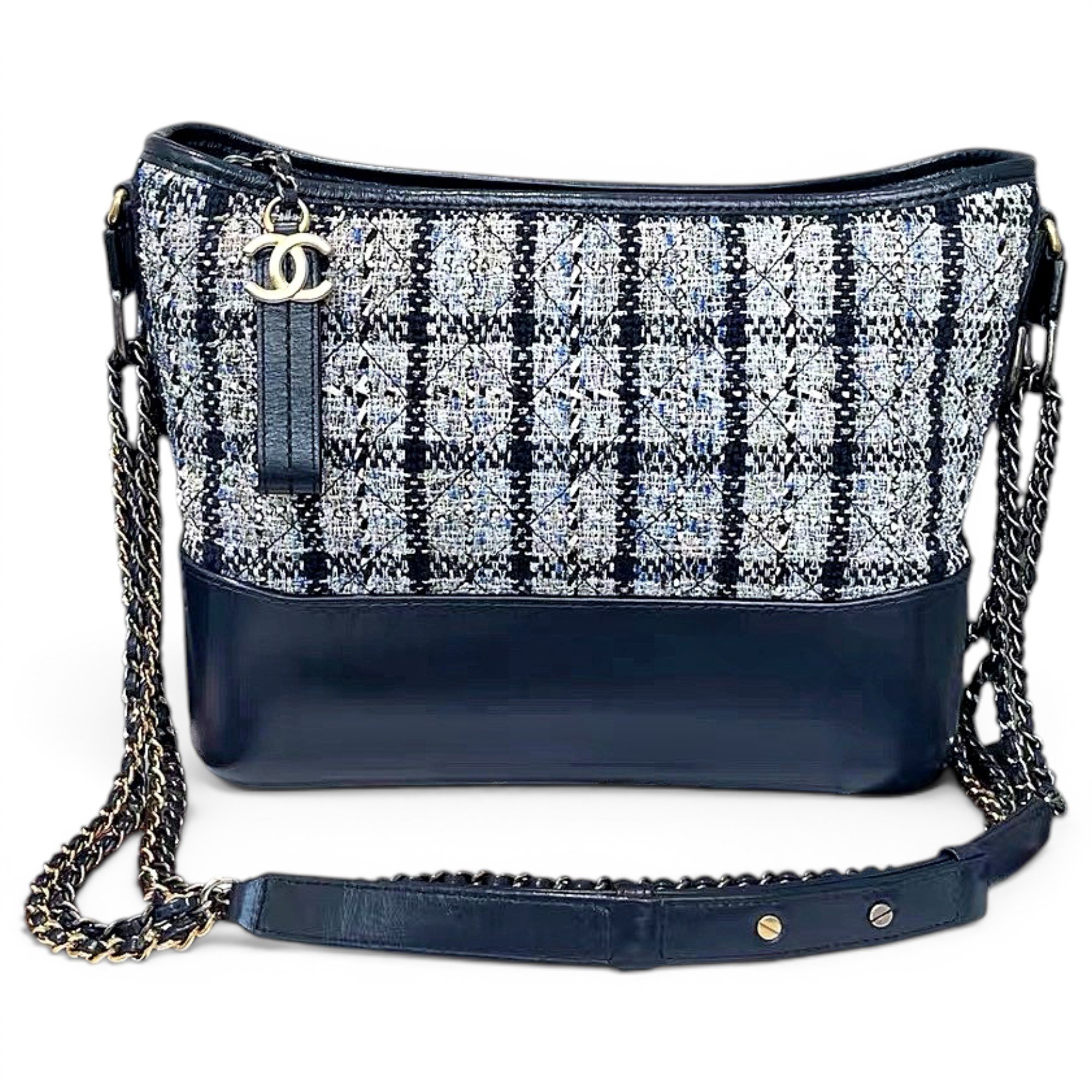 Gabrielle tweed crossbody bag