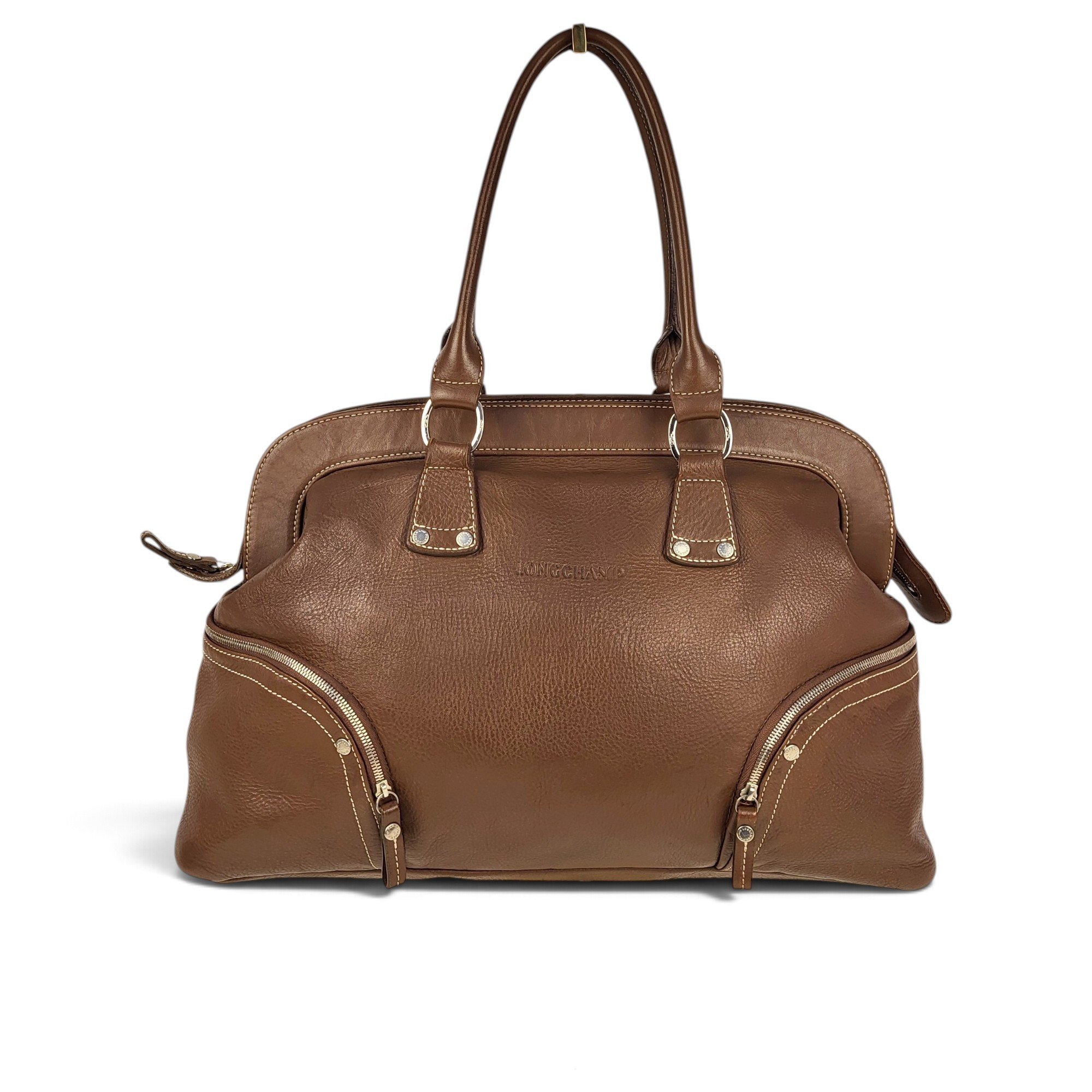 Idole leather handbag