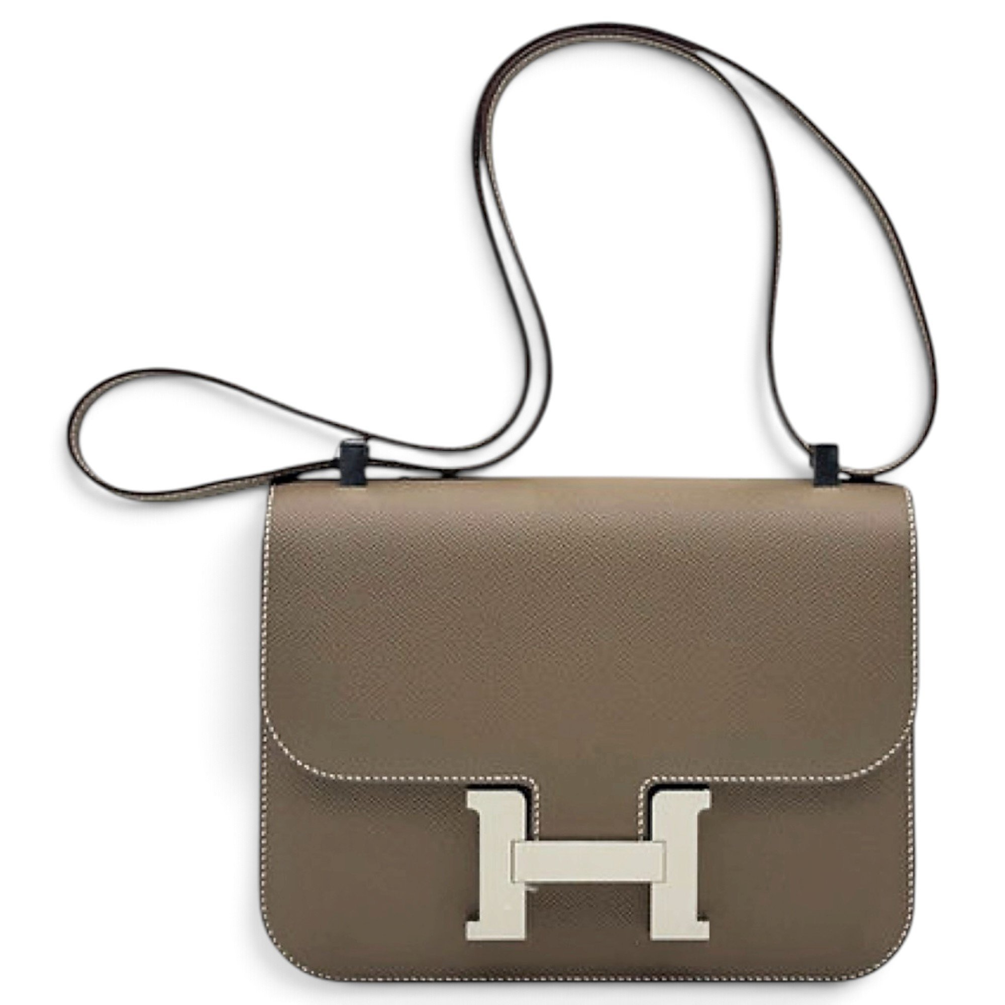 Constance leather crossbody bag