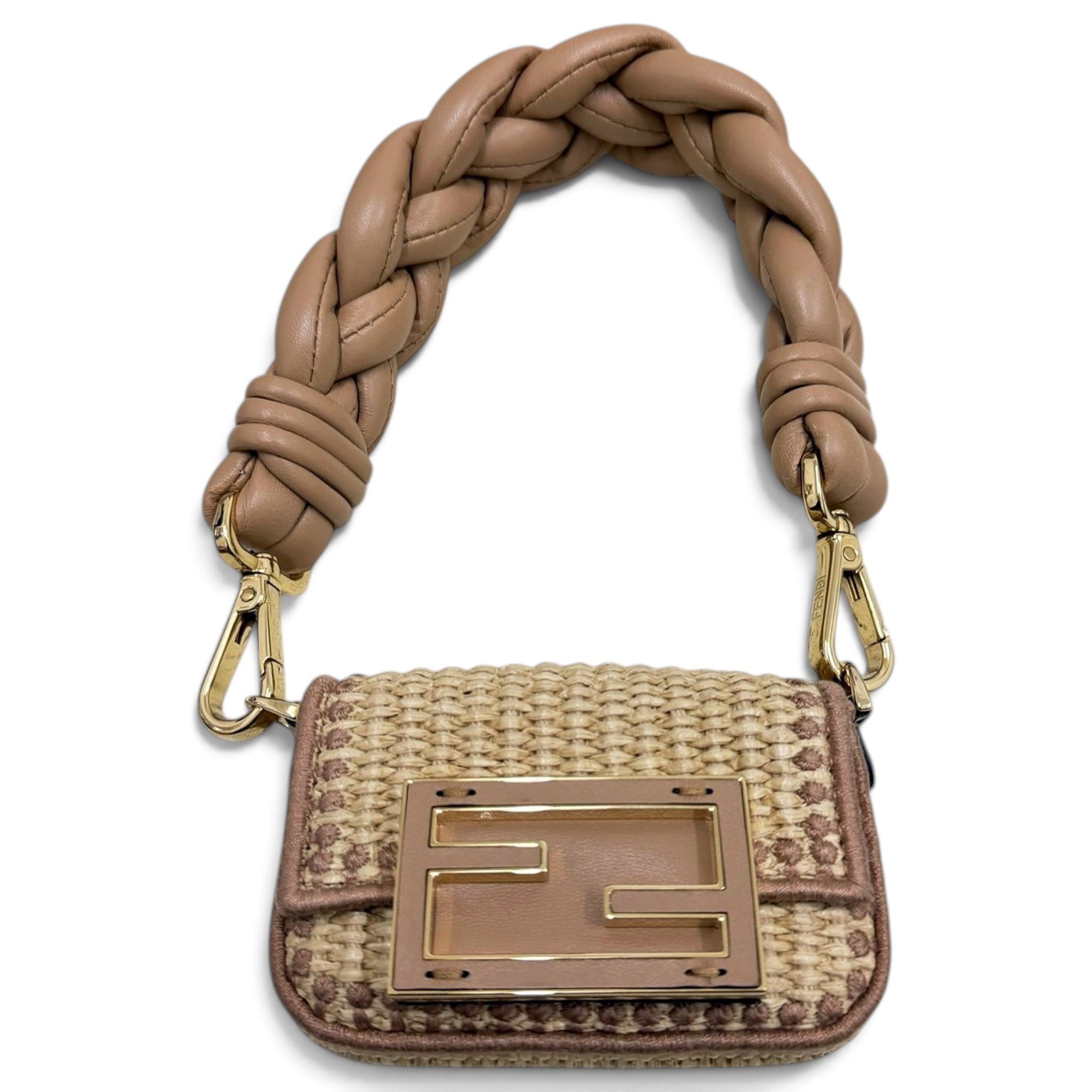 Baguette leather mini bag