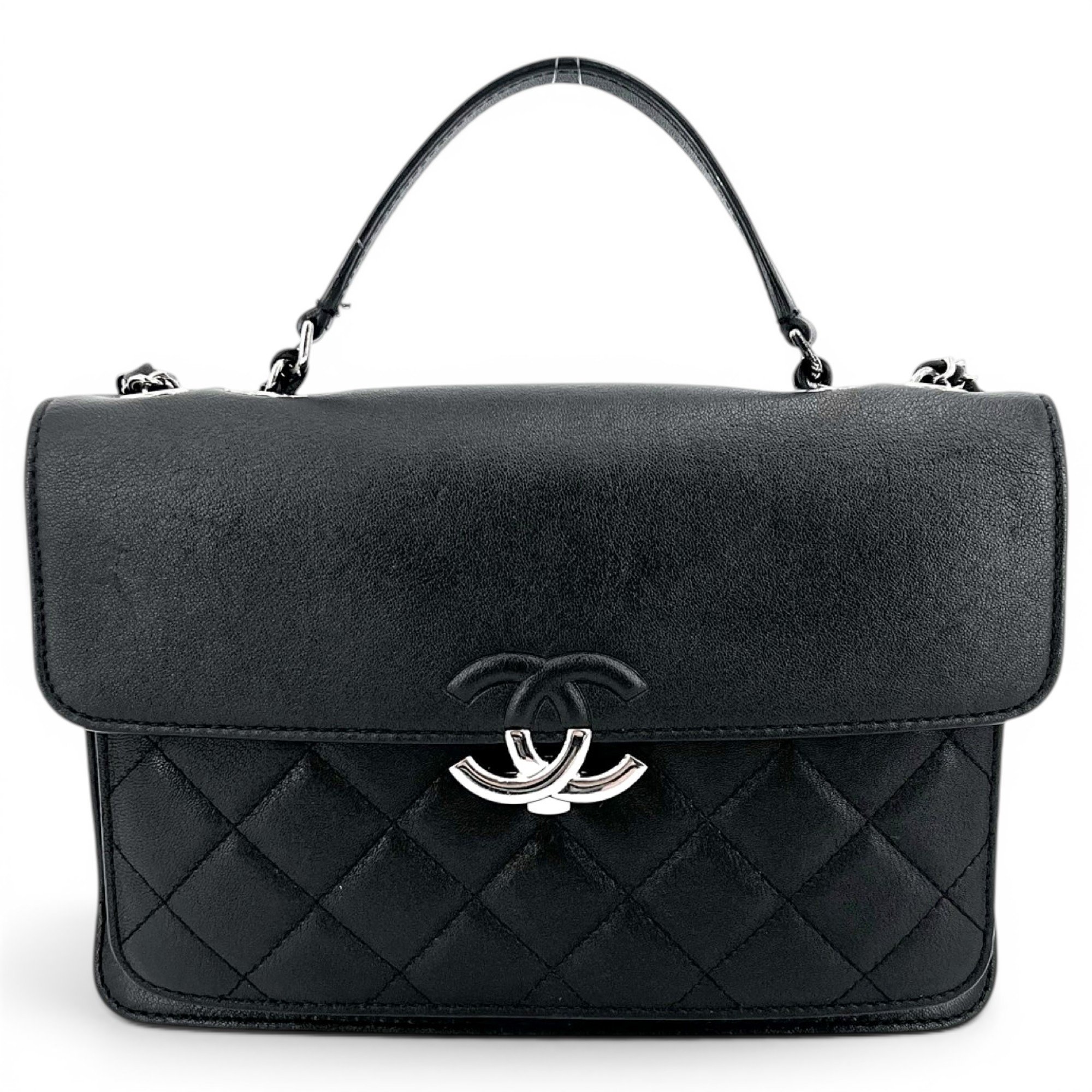 Leather handbag