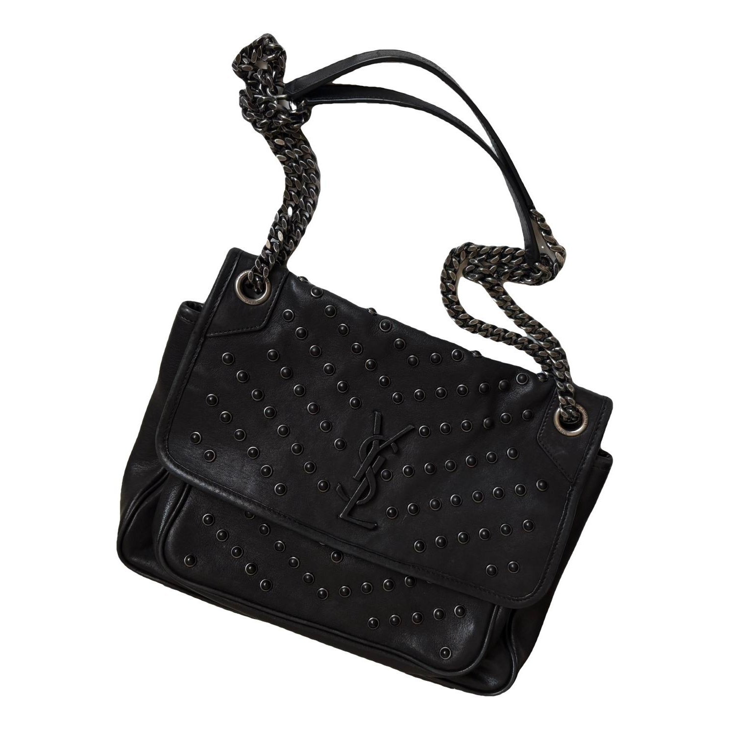 Niki leather crossbody bag