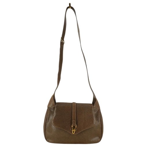 Hobo leather crossbody bag