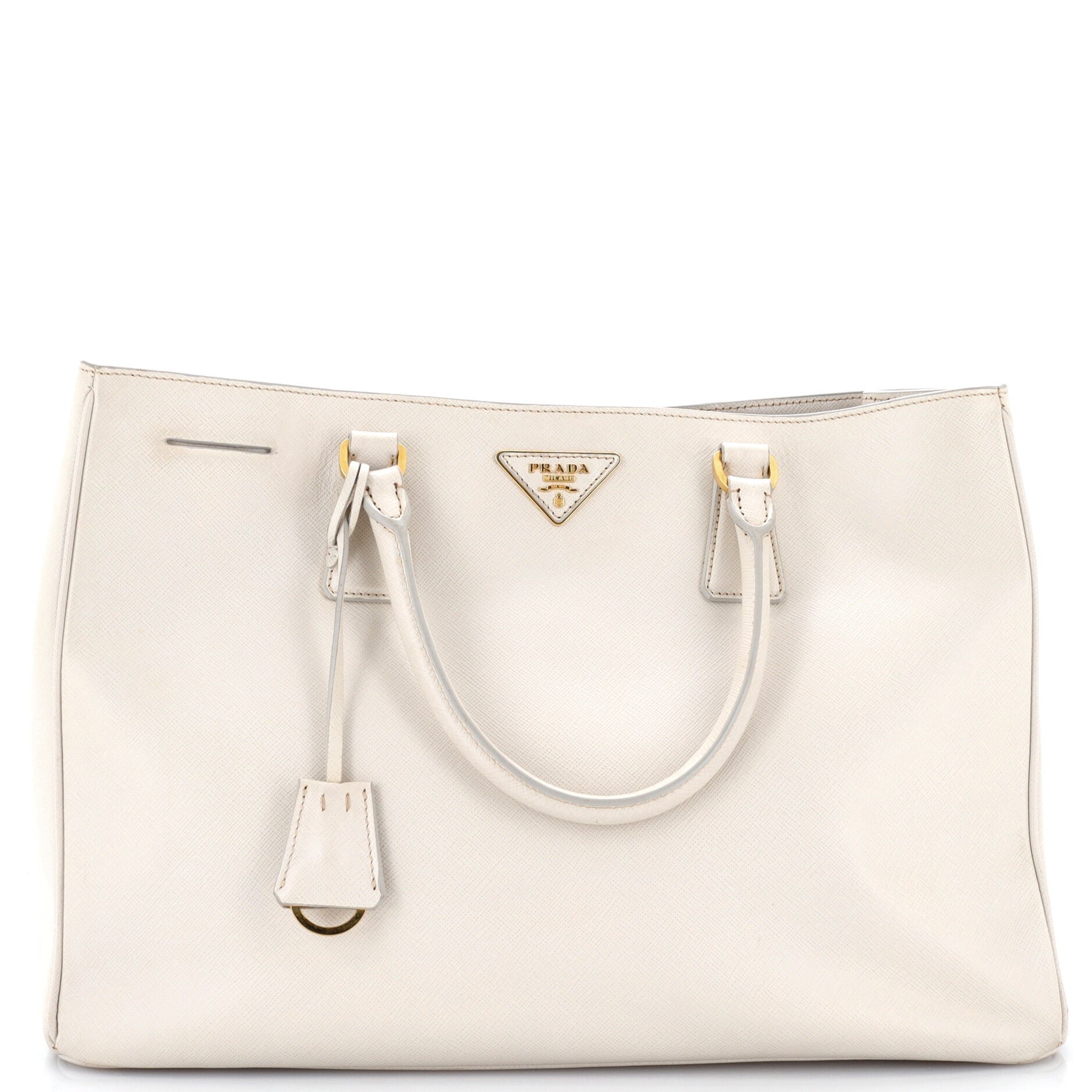 Lux Open Tote Saffiano Leather Large