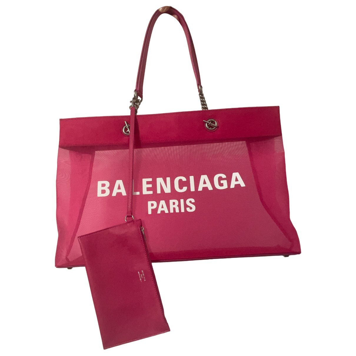 Leather tote