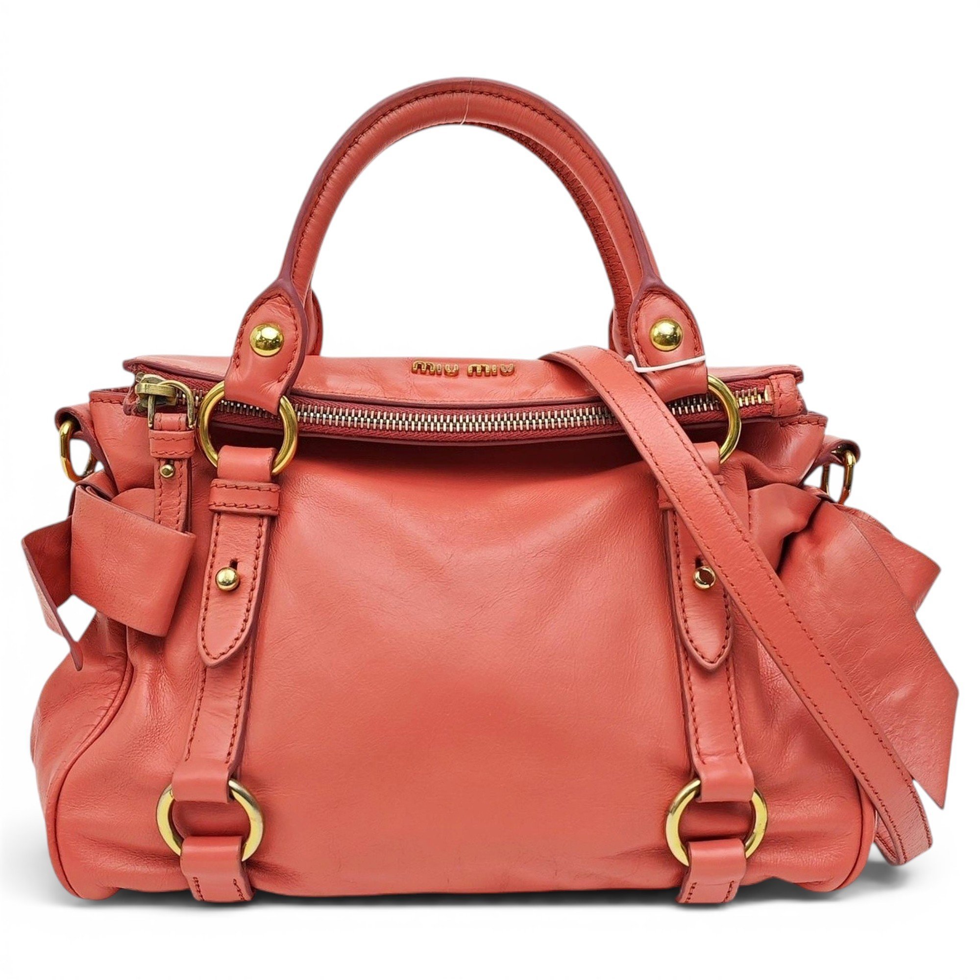 Vitello leather handbag