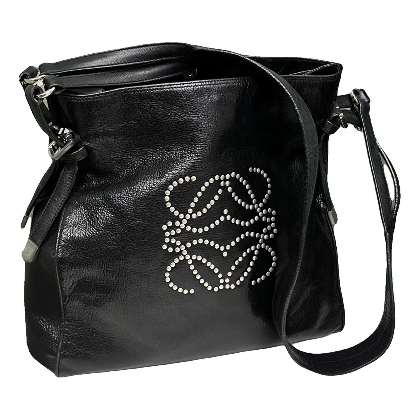 Leather tote