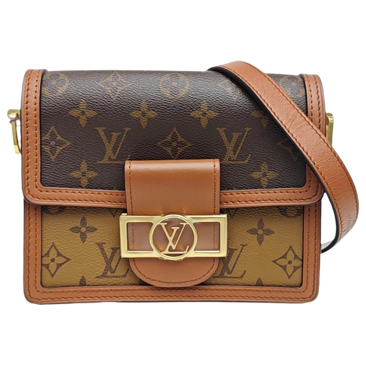 Dauphine leather mini bag
