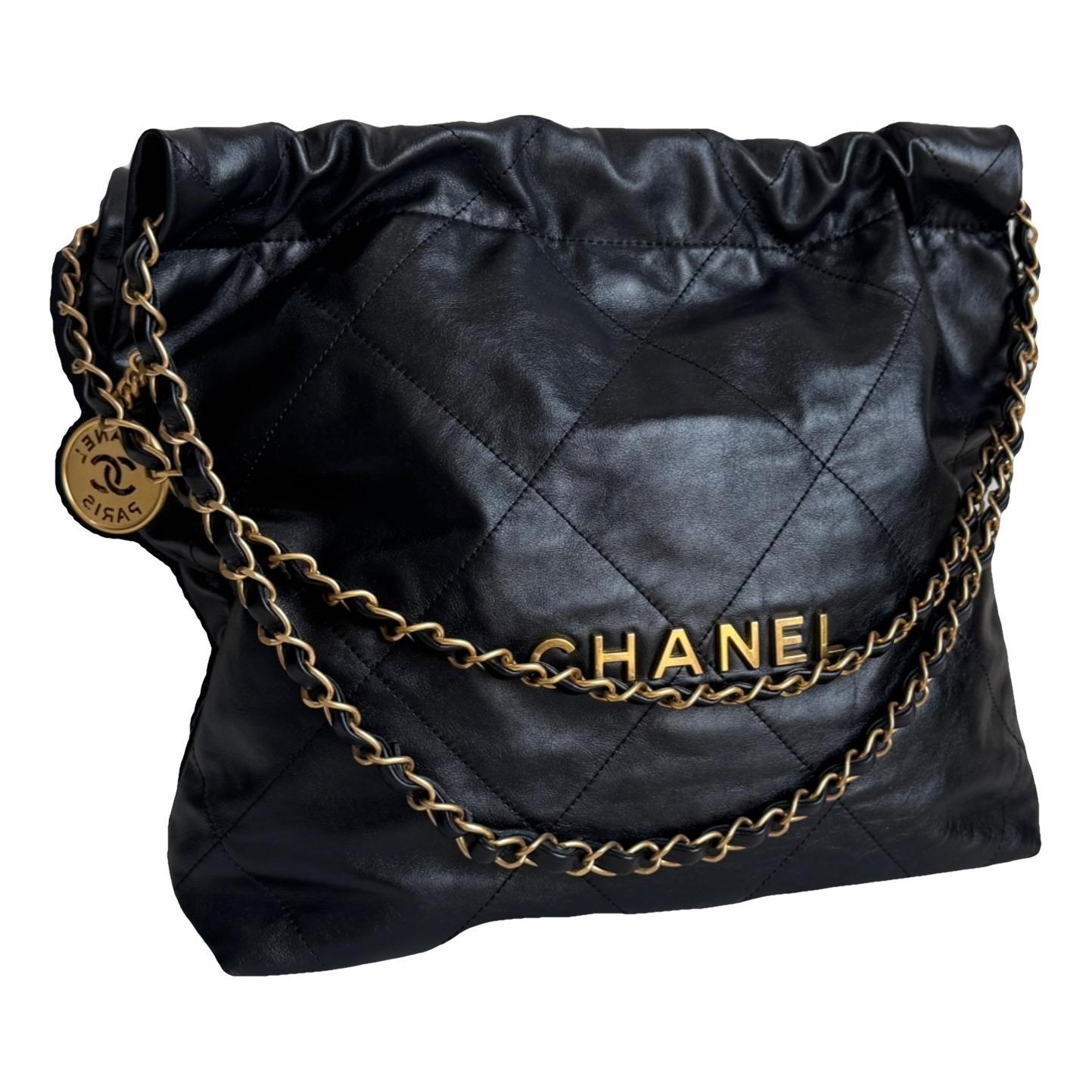Chanel 22 leather handbag