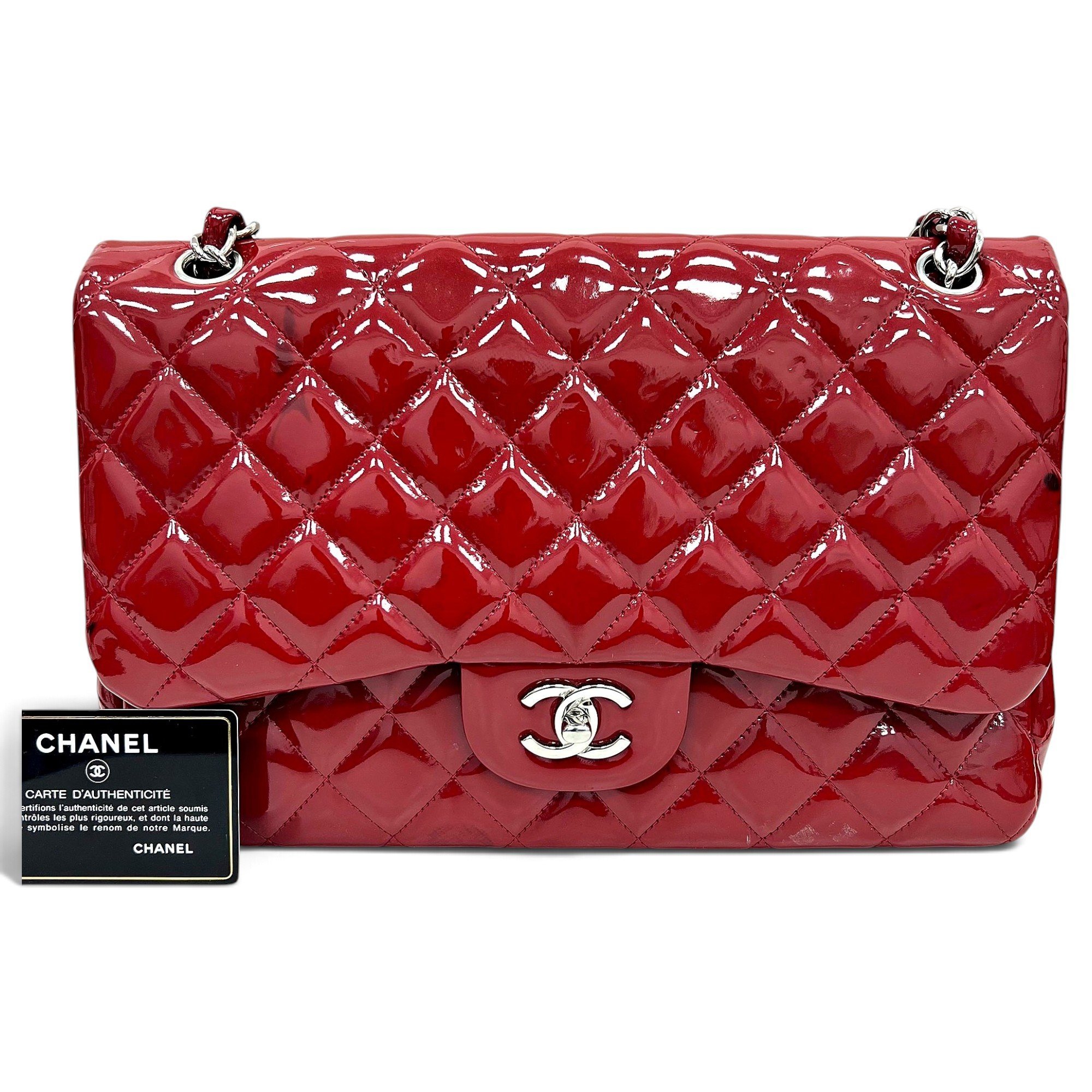 Timeless/Classique patent leather handbag