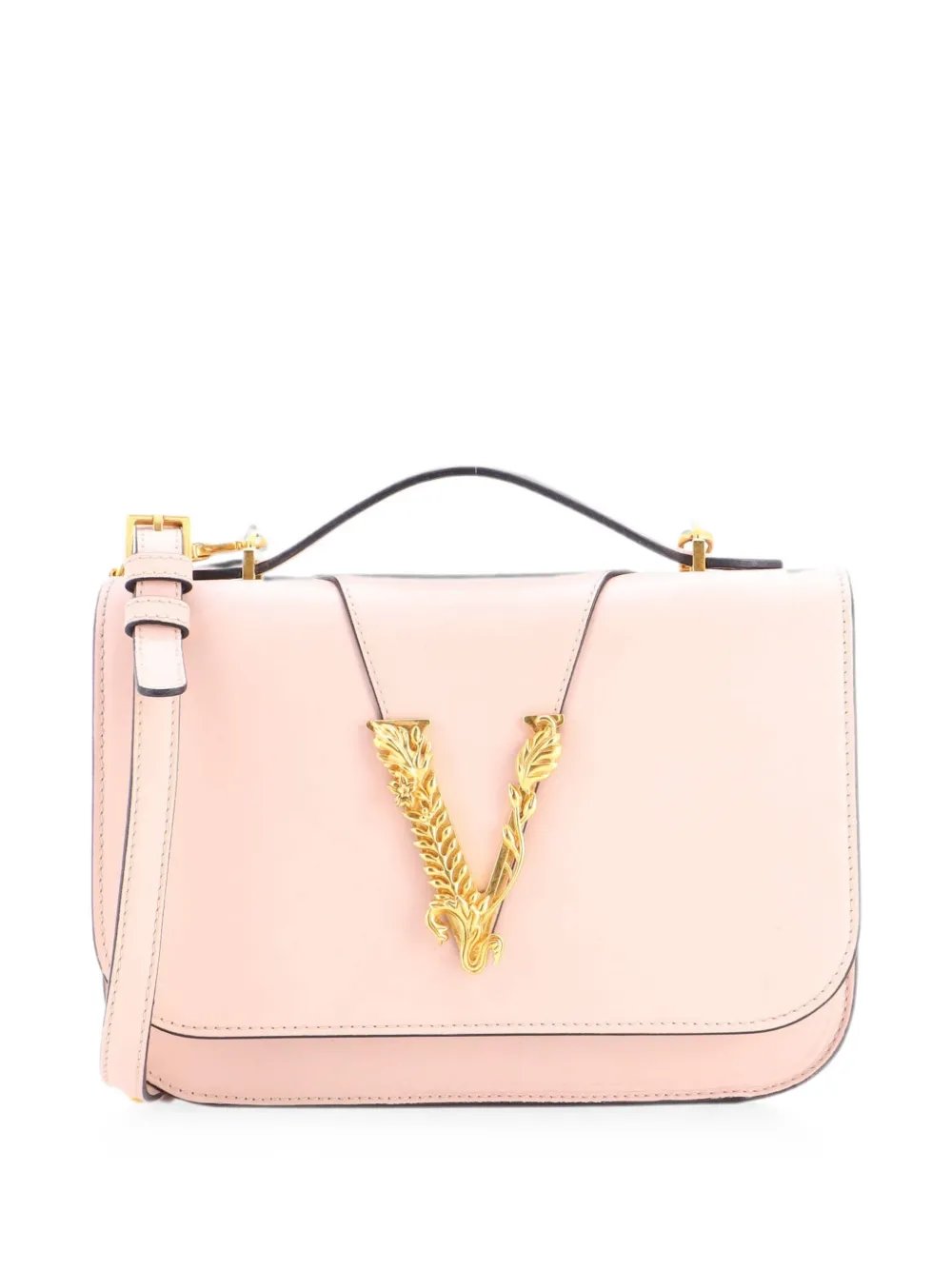 Virtus Flap Shoulder Bag Leather Small crossbody bag