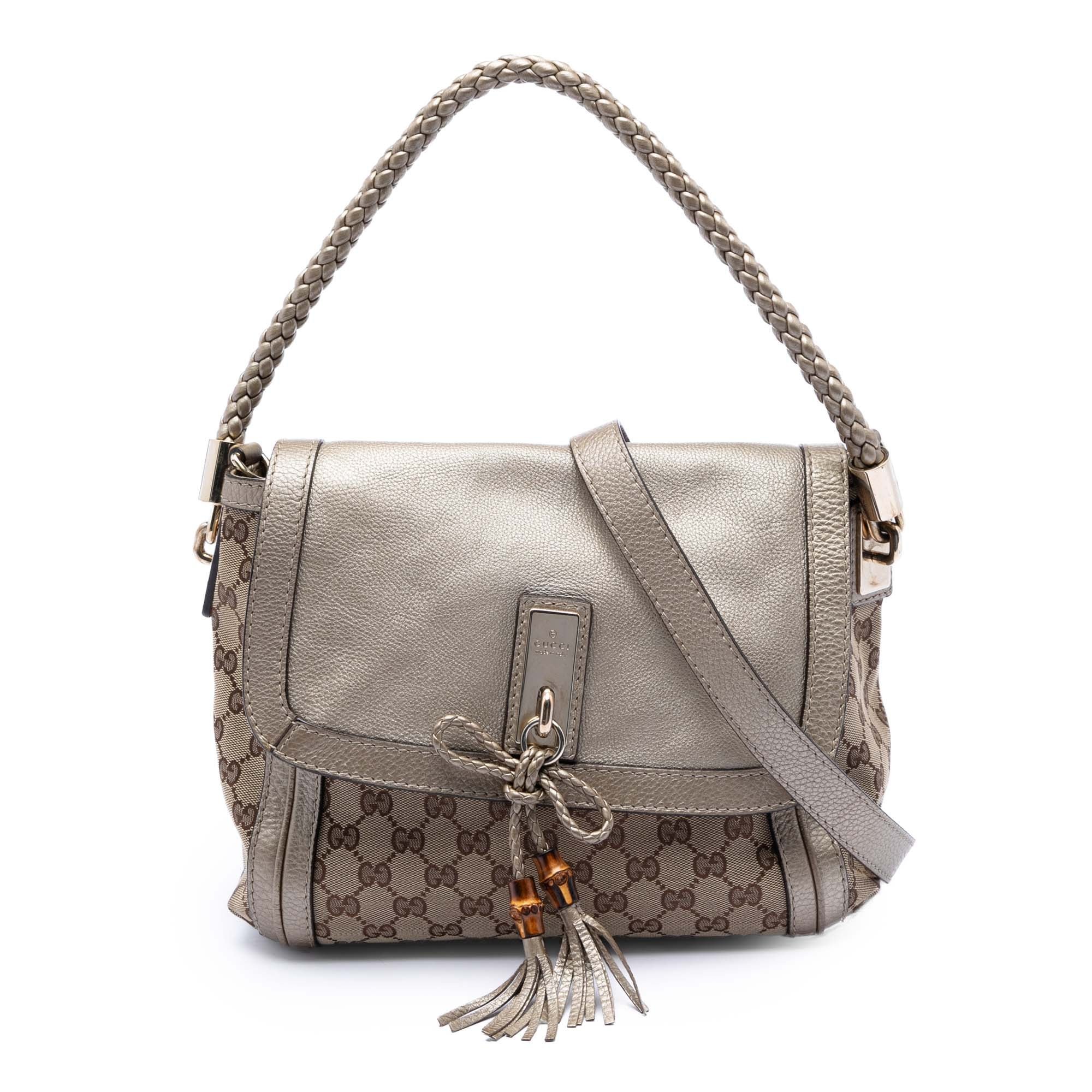 Bella leather satchel