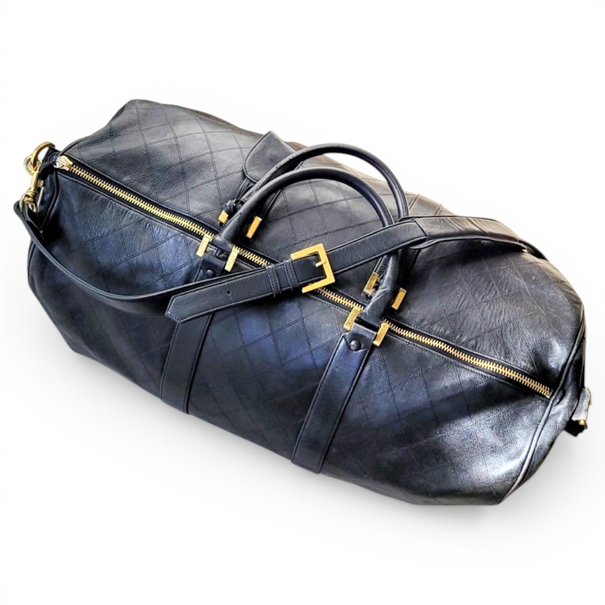 Leather 48h bag
