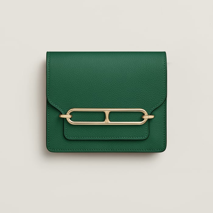 Vert Moyen Roulis Slim Wallet
