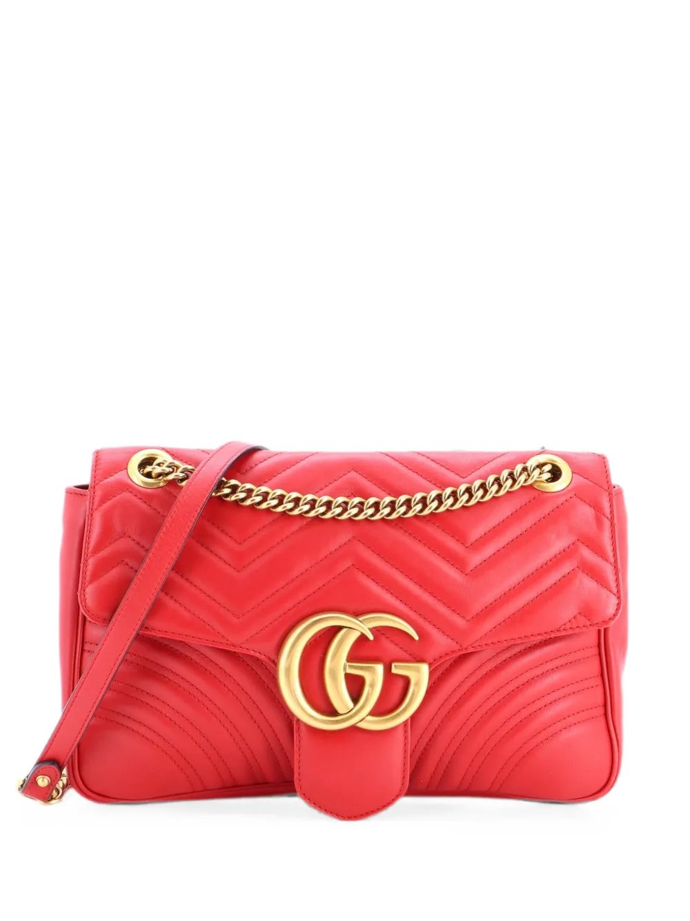 GG Marmont Flap Bag Matelasse Leather Medium shoulder bag