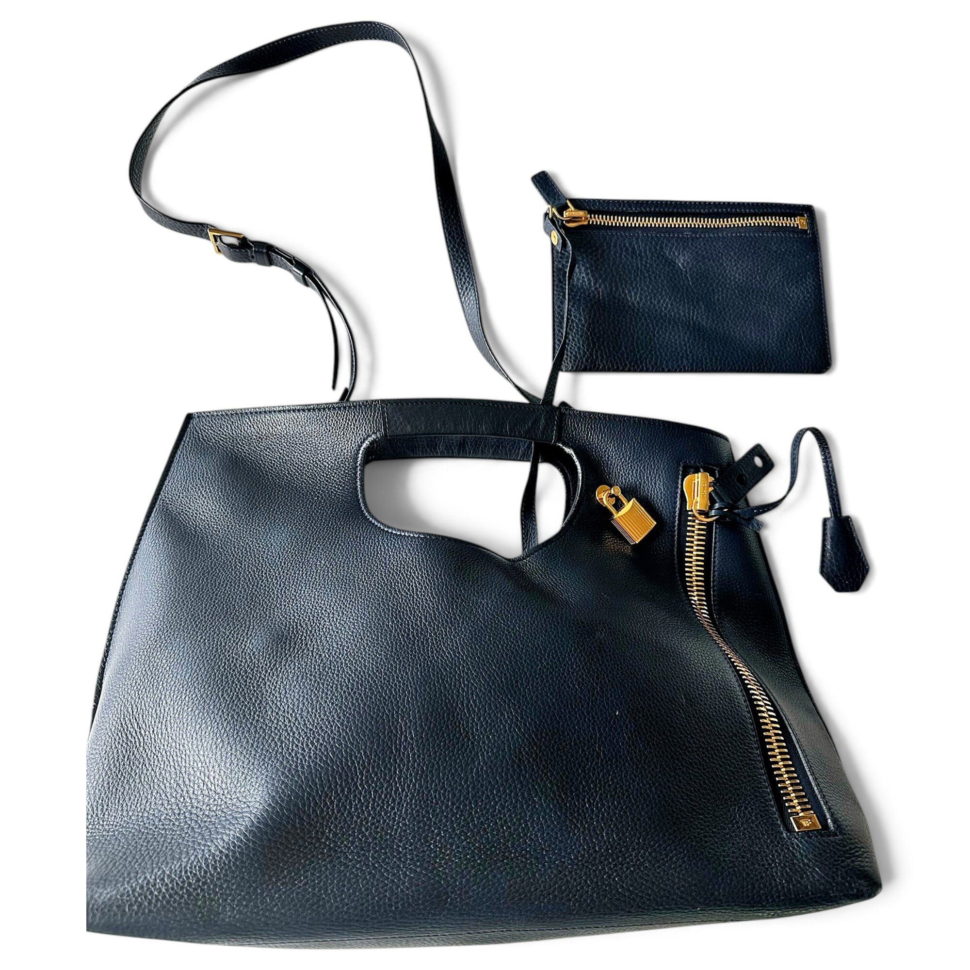 Alix leather handbag