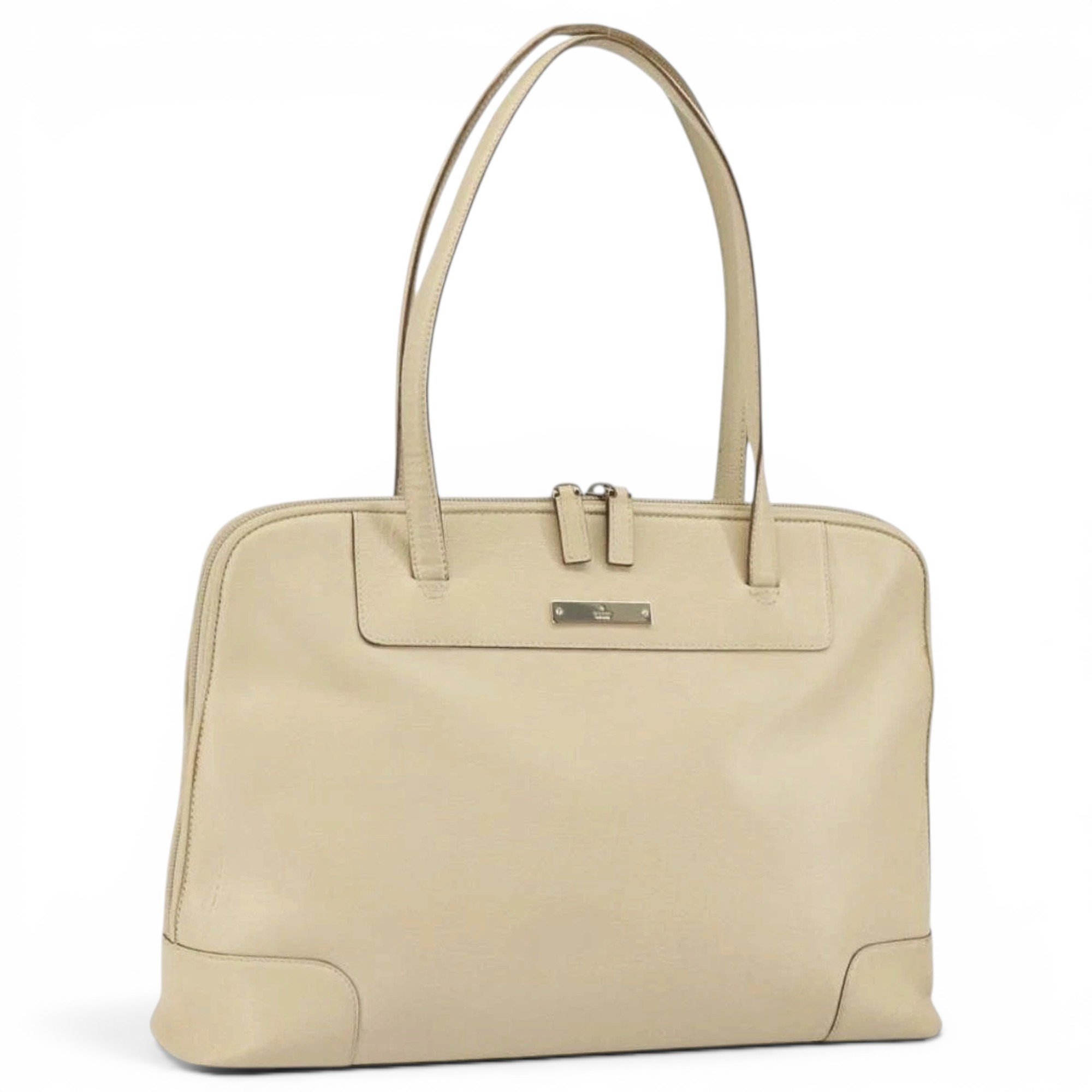 Leather tote