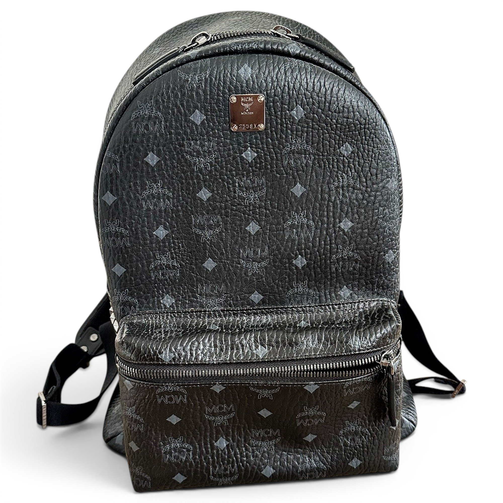 Stark leather backpack