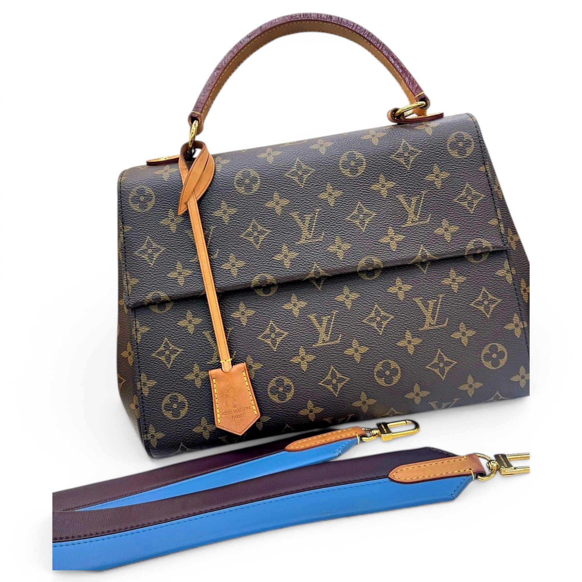 Cluny leather handbag