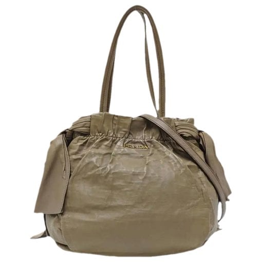 Leather handbag